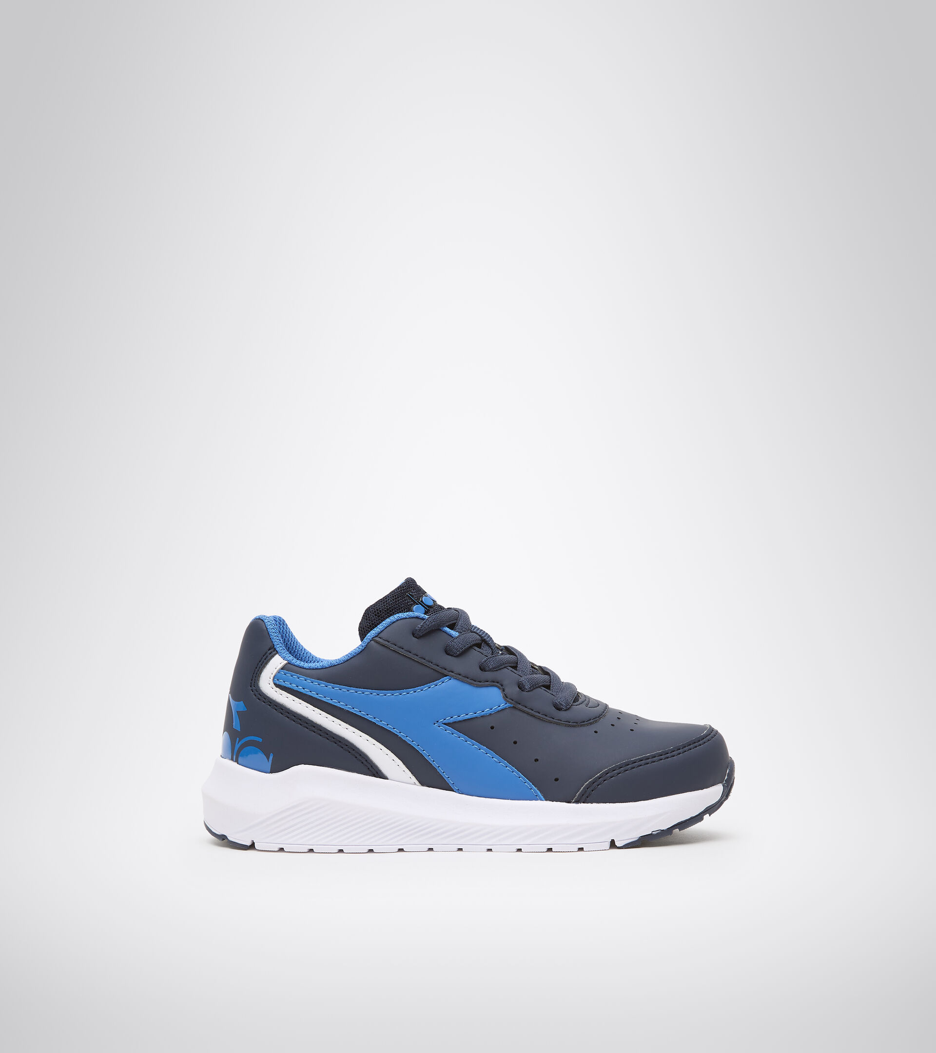 Running shoe - Kids FALCON SL JR CLASSIC NAVY/MICRO BLUE - Diadora