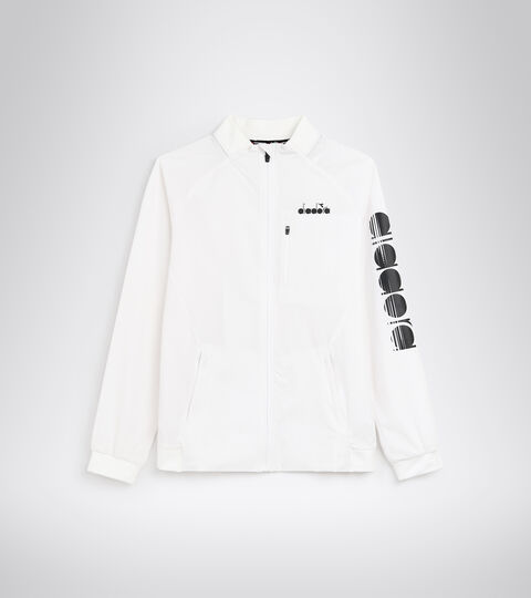 FZ JACKET, BLANCO VIVO Chaqueta de tenis con cremallera completa - Hombre FZ JACKET BLANCO VIVO - Diadora
