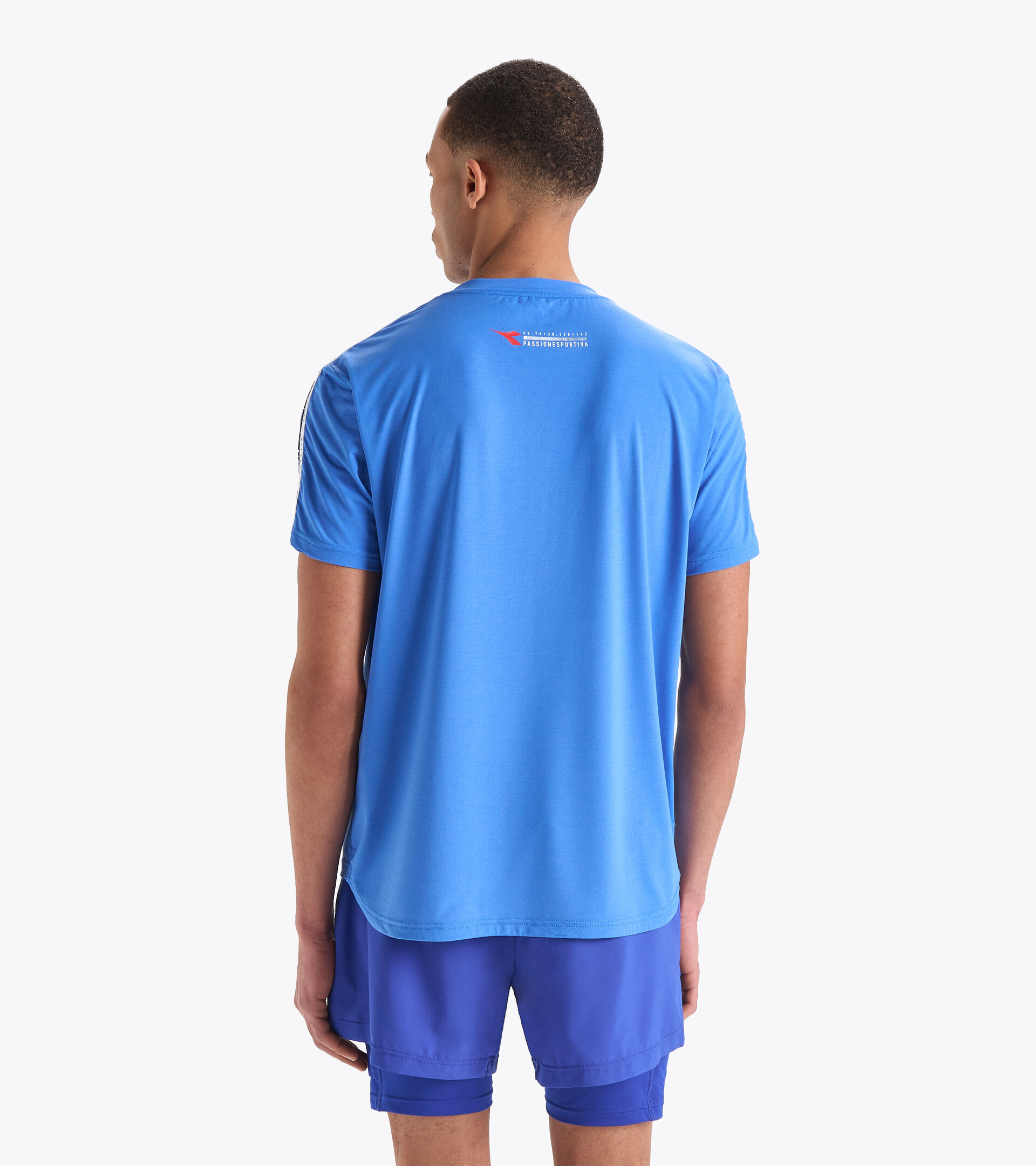 T-shirt de running Made in Italy - Homme SS T-SHIRT BE ONE PALAIS BLEU - Diadora