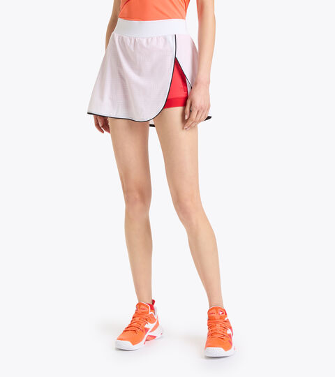 Microfibre tennis skirt - Women L. SKIRT ICON OPTICAL WHITE - Diadora