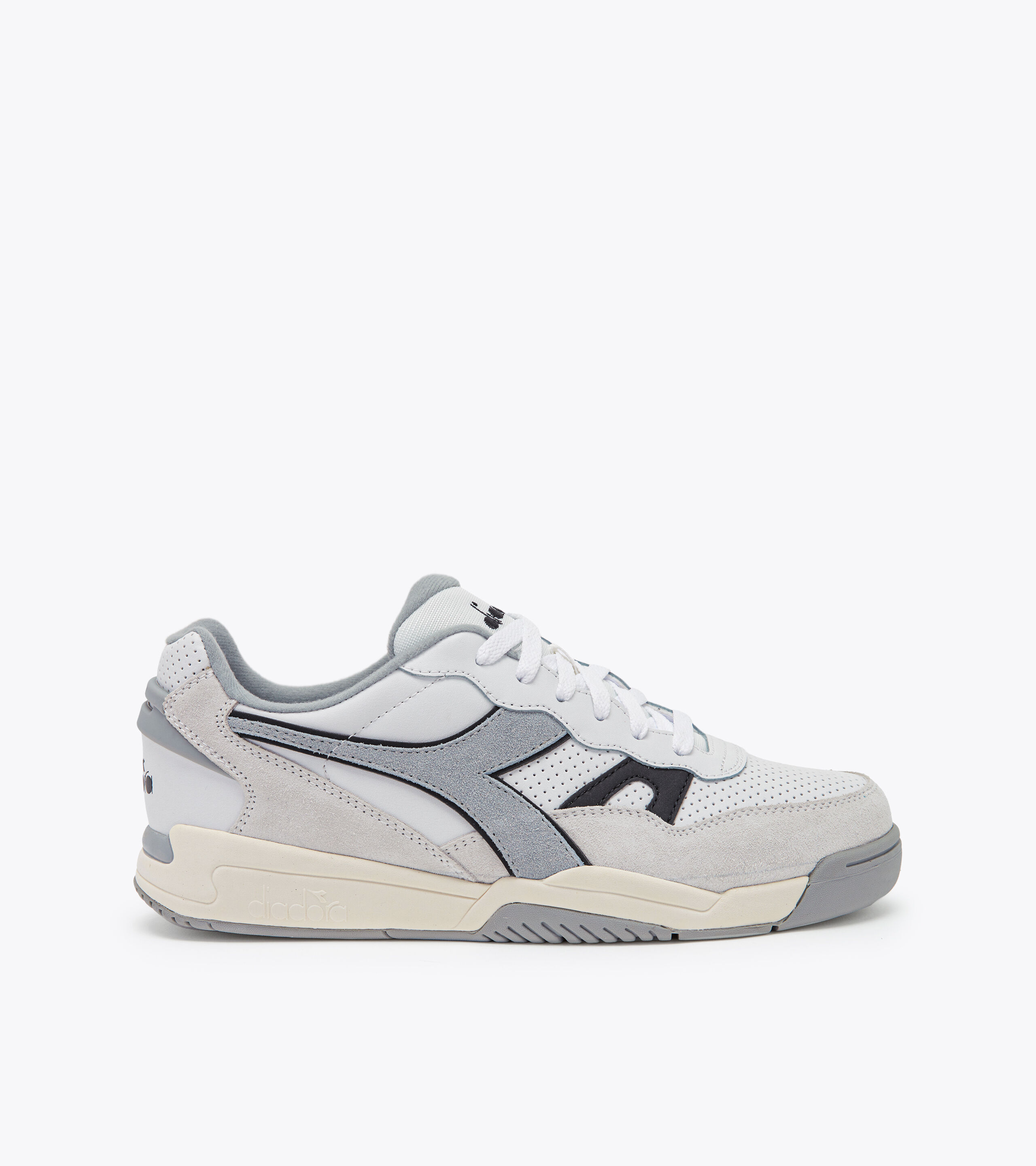 Chaussures De Foot Diadora Match Winner II - Cuir - Fabriquées En Italie Années 90 - Vintage Baggio !