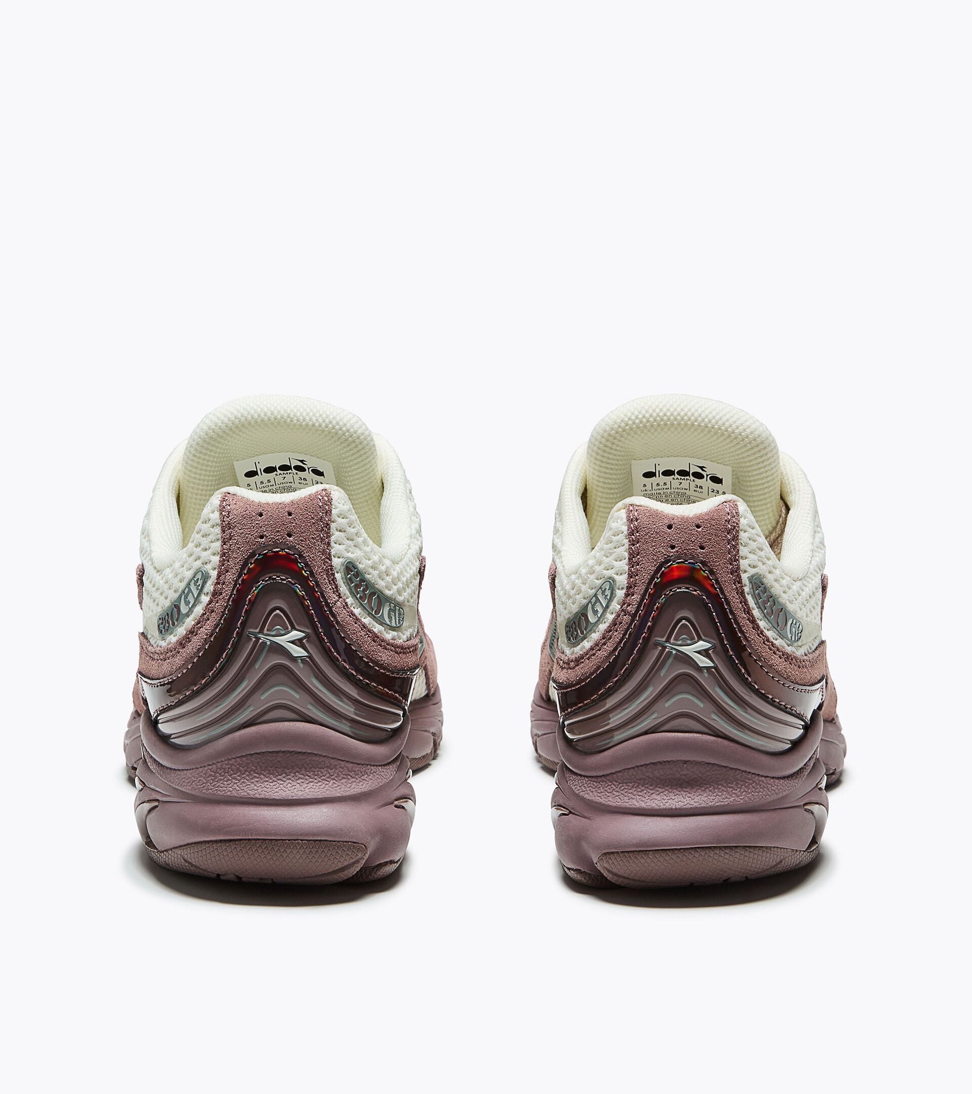 2000s-inspired Sportswear Sneakers - All-gender MYTHOS PROPULSION 280 SHADE MARSHMALLOW - Diadora
