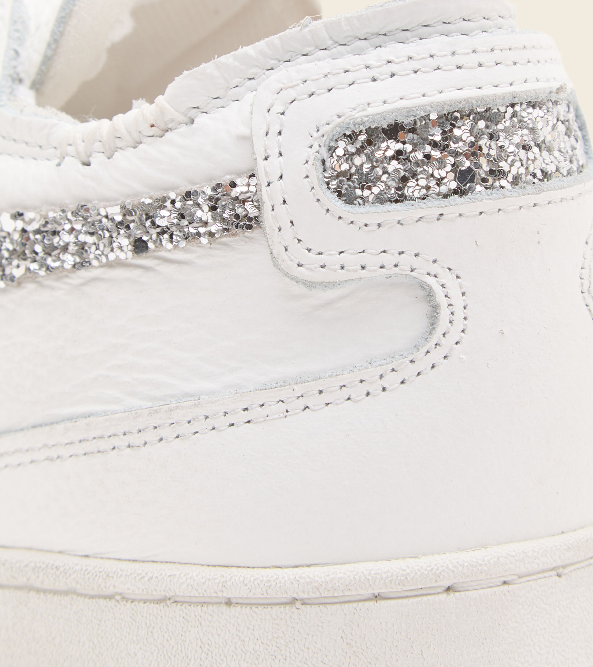 Scarpa Heritage - Donna MI BASKET ROW CUT ANDROMEDA WN BIANCO/ARGENTO - Diadora