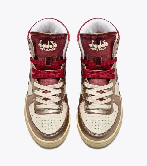 Chaussures Heritage - Gender neutral MI BASKET METAL MIX USED CRETE GRIS - Diadora
