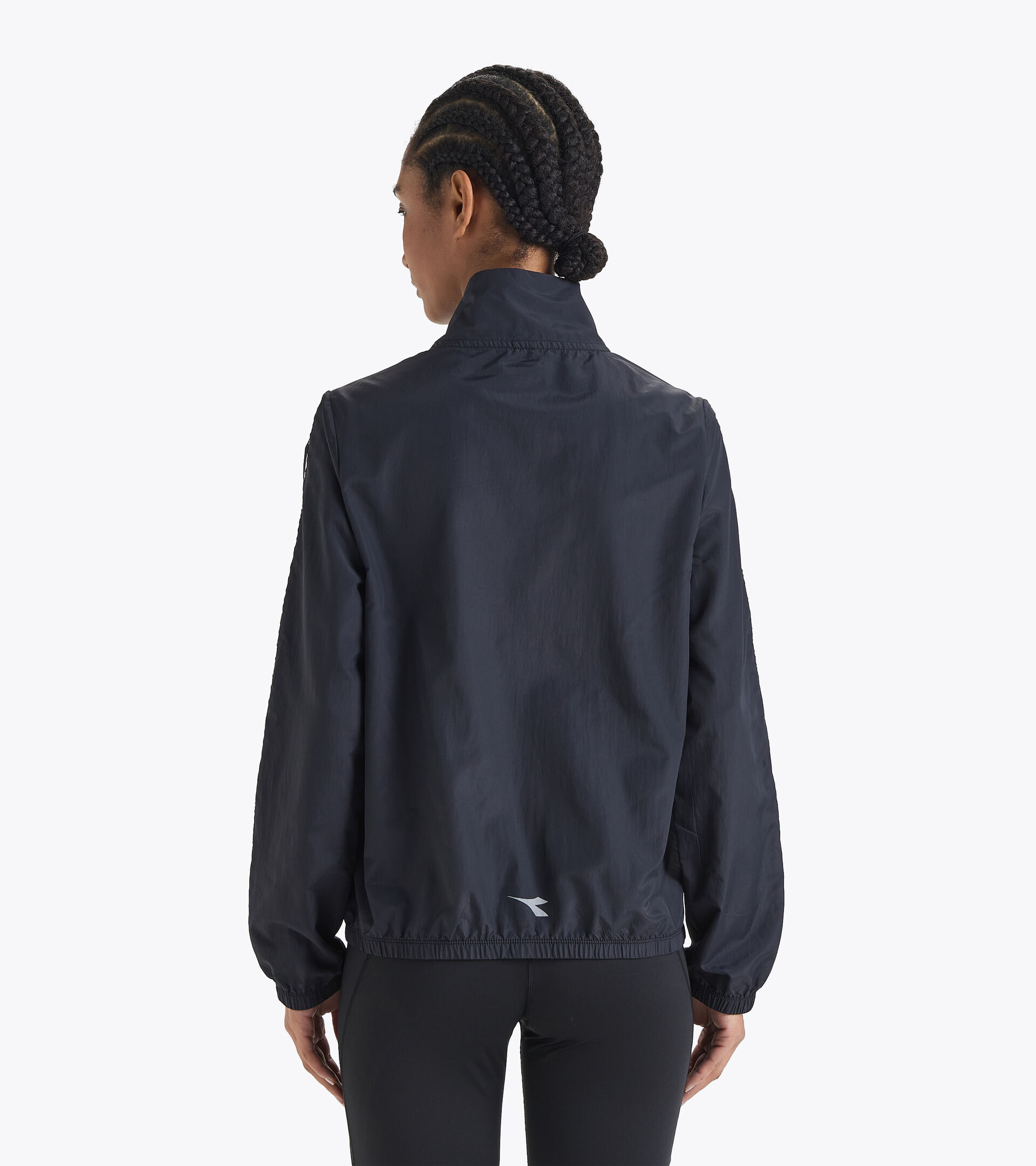 Veste de running - Femme L. MULTILAYER JACKET BE ONE NOIR - Diadora