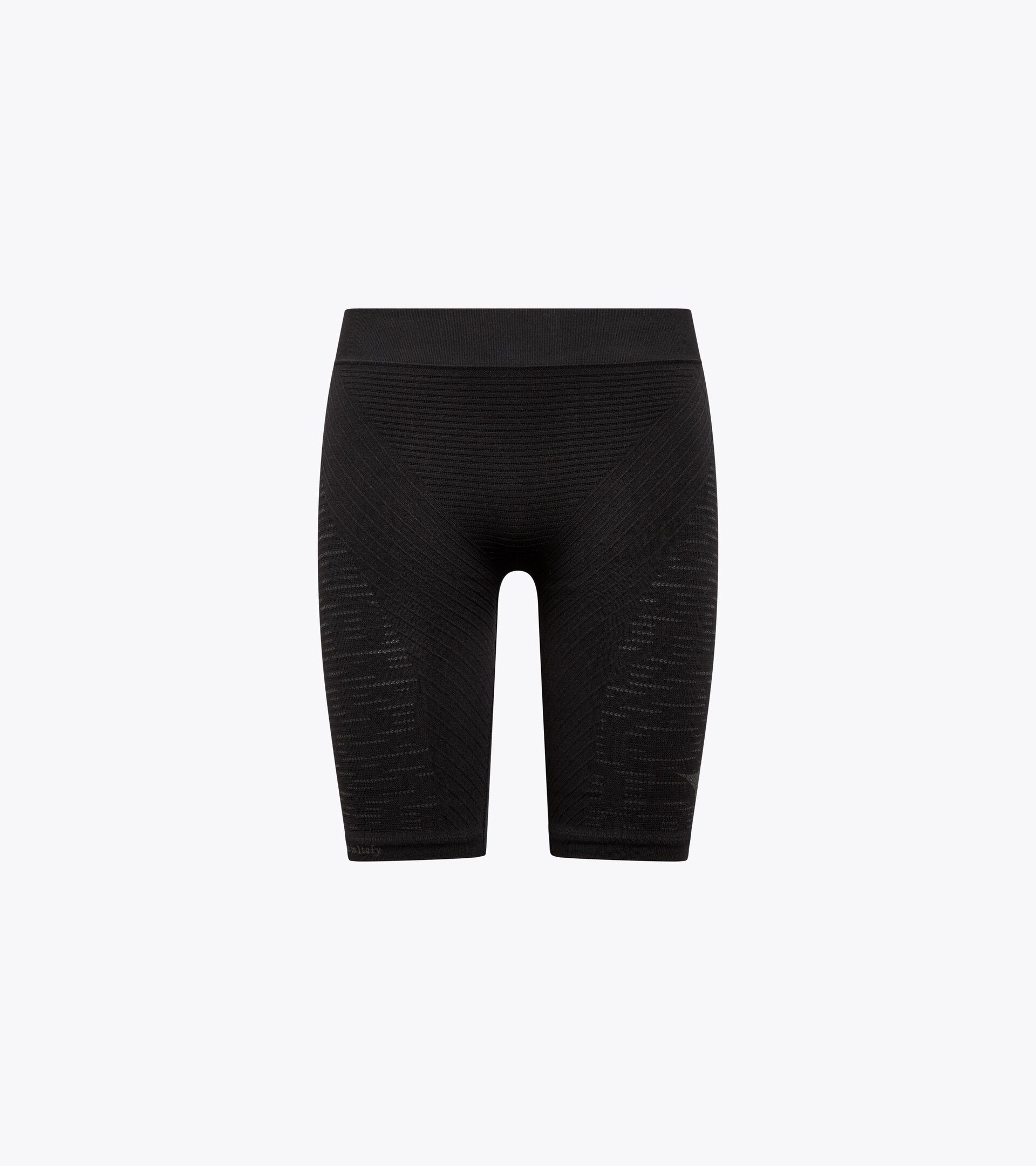 Technical shorts for temperature control -  Running - Women’s L. STRATOUNO HALF-TIGHT BLACK - Diadora