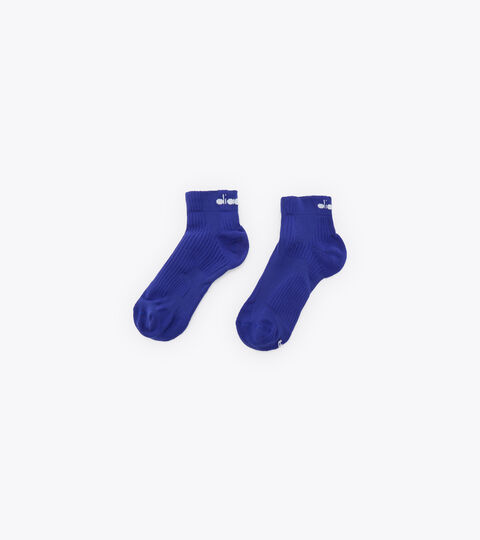 Gender neutral Running Socks CUSHION QUARTER SOCKS IMPERIAL BLUE - Diadora