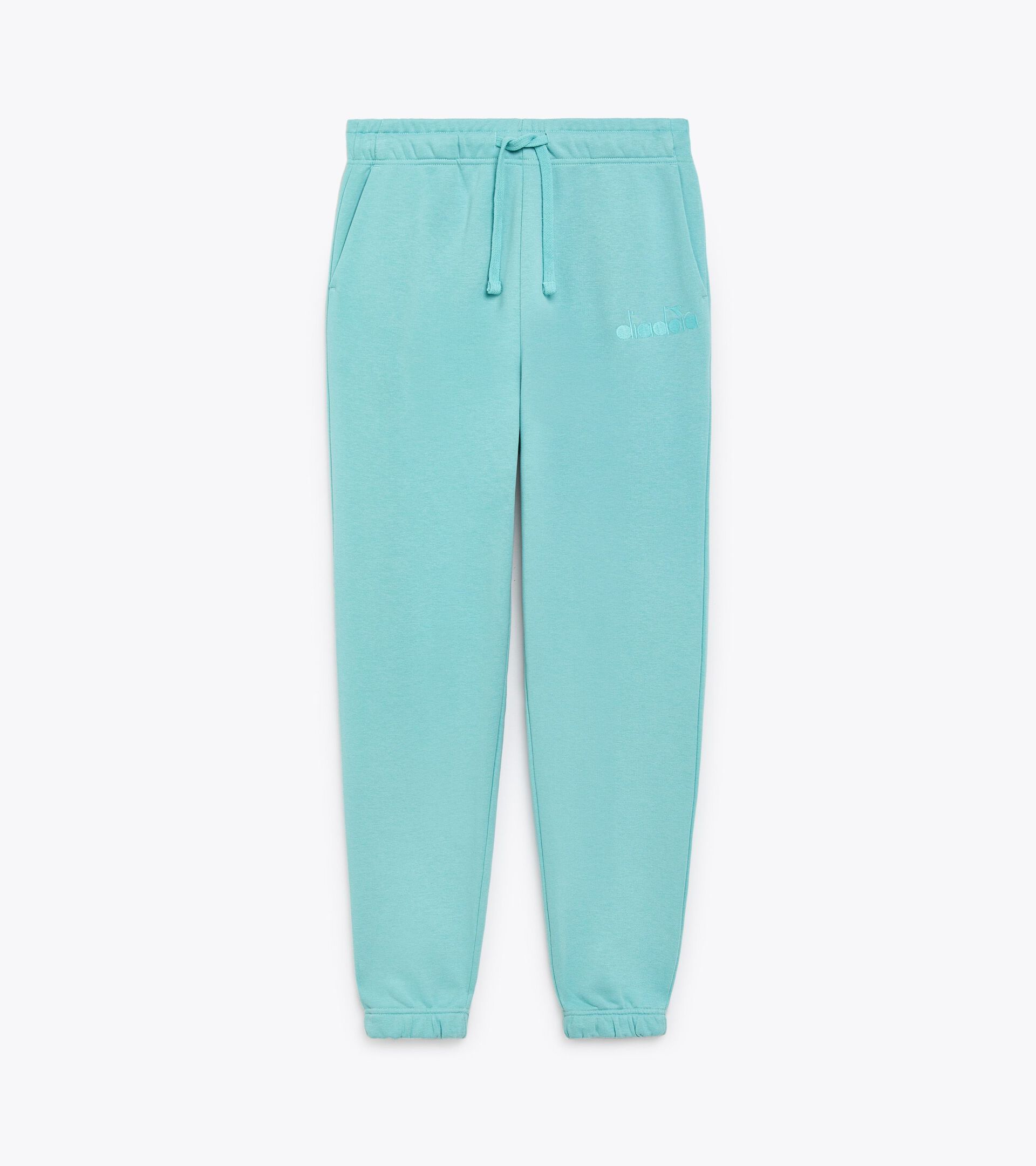 Jogger pants - Gender Neutral PANT ATHL. LOGO TURQUOISE (65135) - Diadora