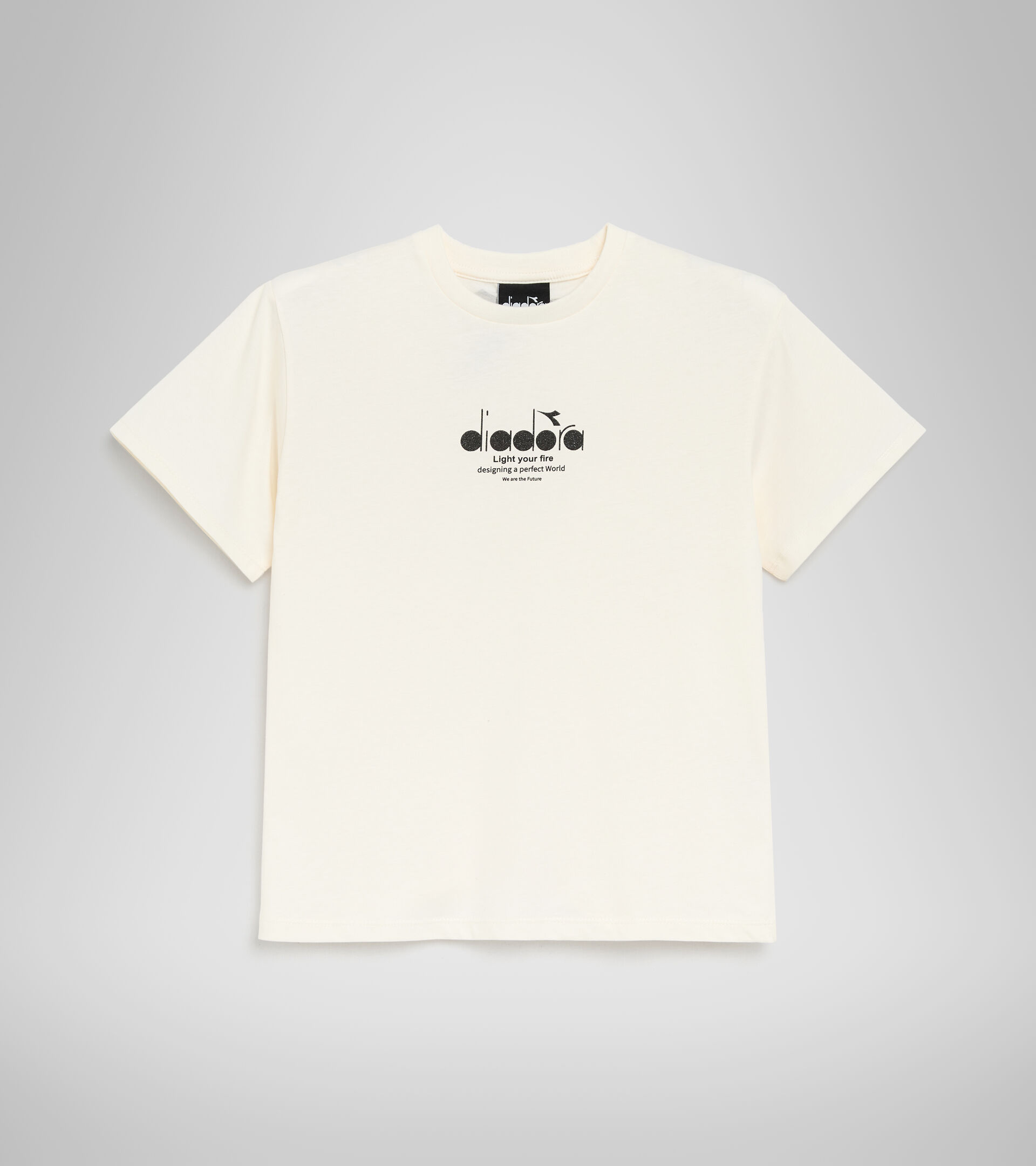 Logo T-shirt - Girl JG.T-SHIRT D YELLOW CREAM - Diadora