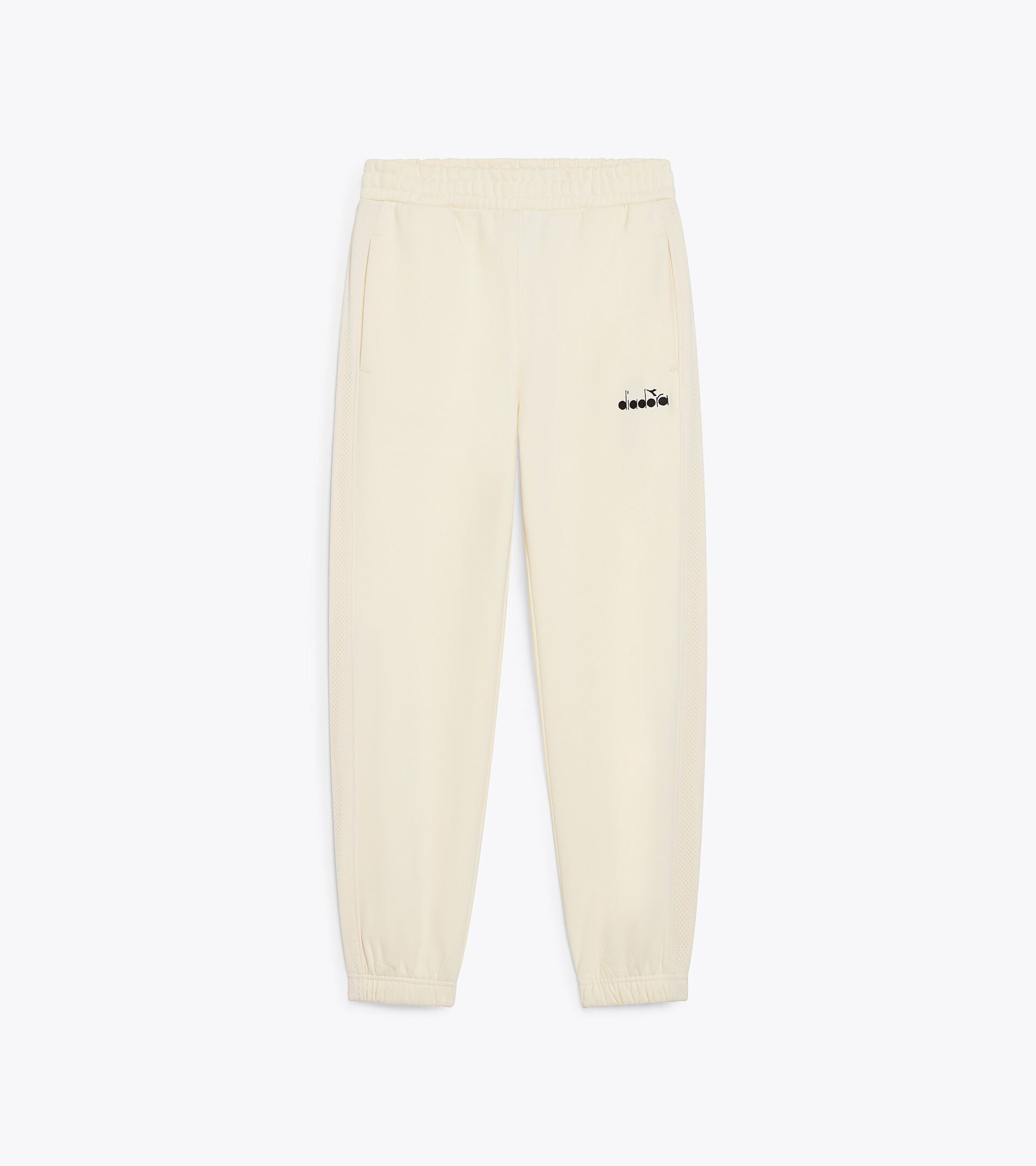 Trousers - Regular fit - Women's L. PANTS LOGO (BR) WHISPER WHITE - Diadora