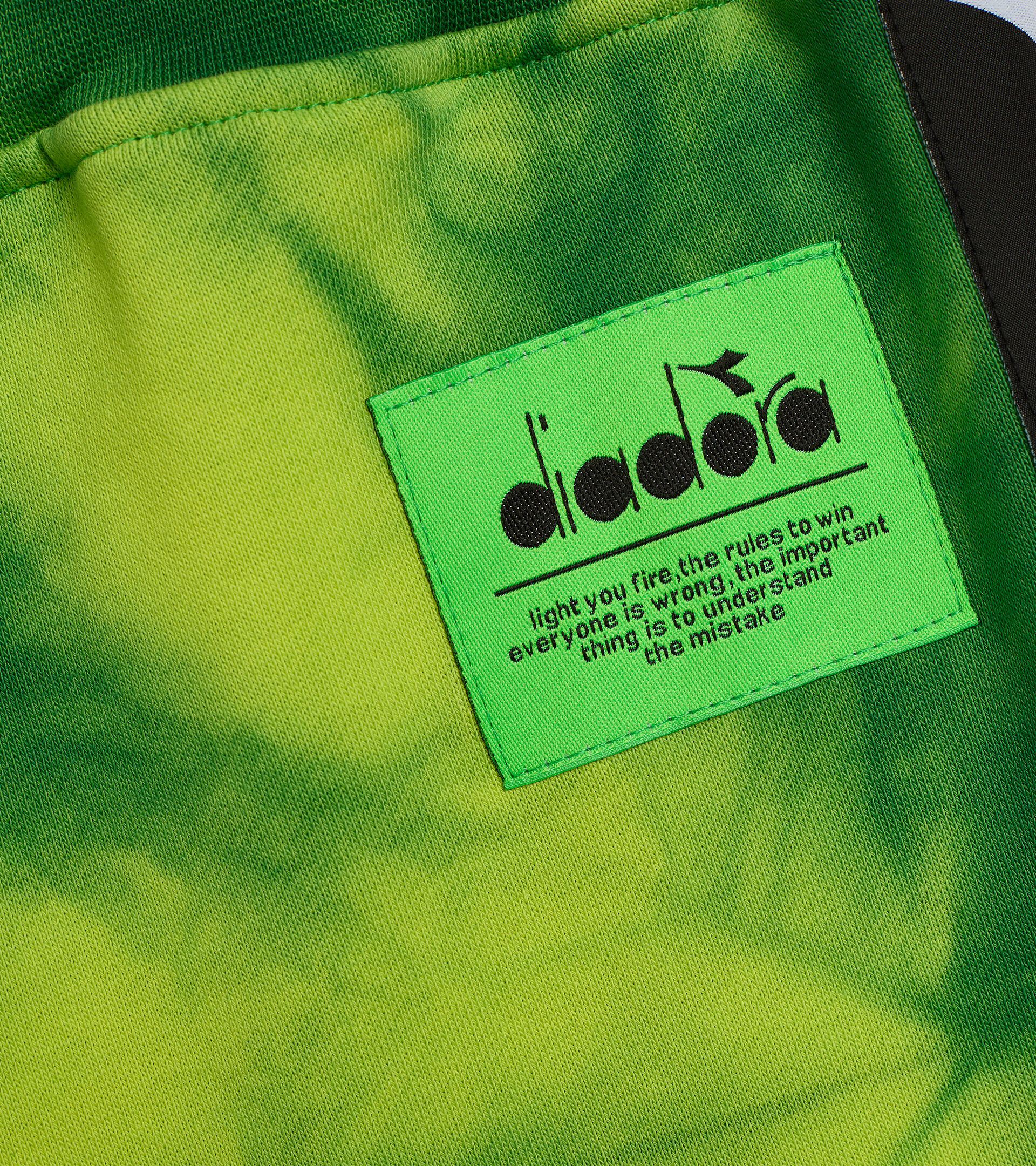 Green army sweatpants - Boy JB.PANTS CUFF AO D NEUTRO(00001) - Diadora