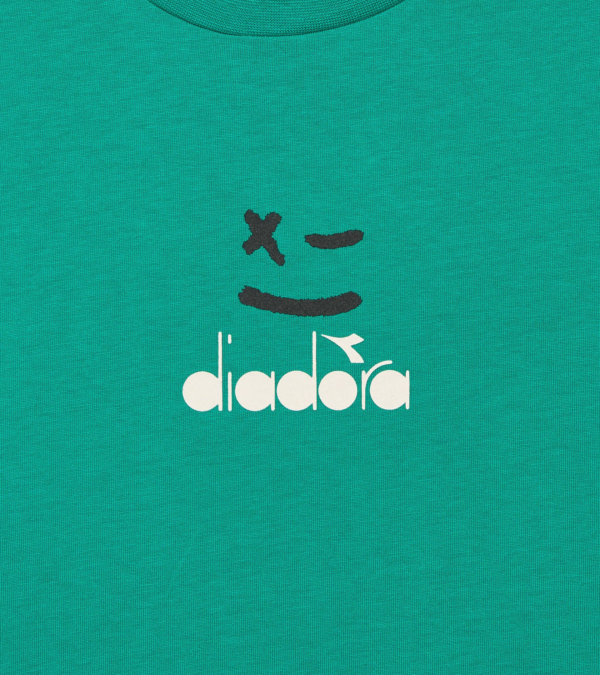T-Shirt mit kurzen Ärmeln - Jungen JB. T-SHIRT SS SMILE LOGO KAKTUS - Diadora
