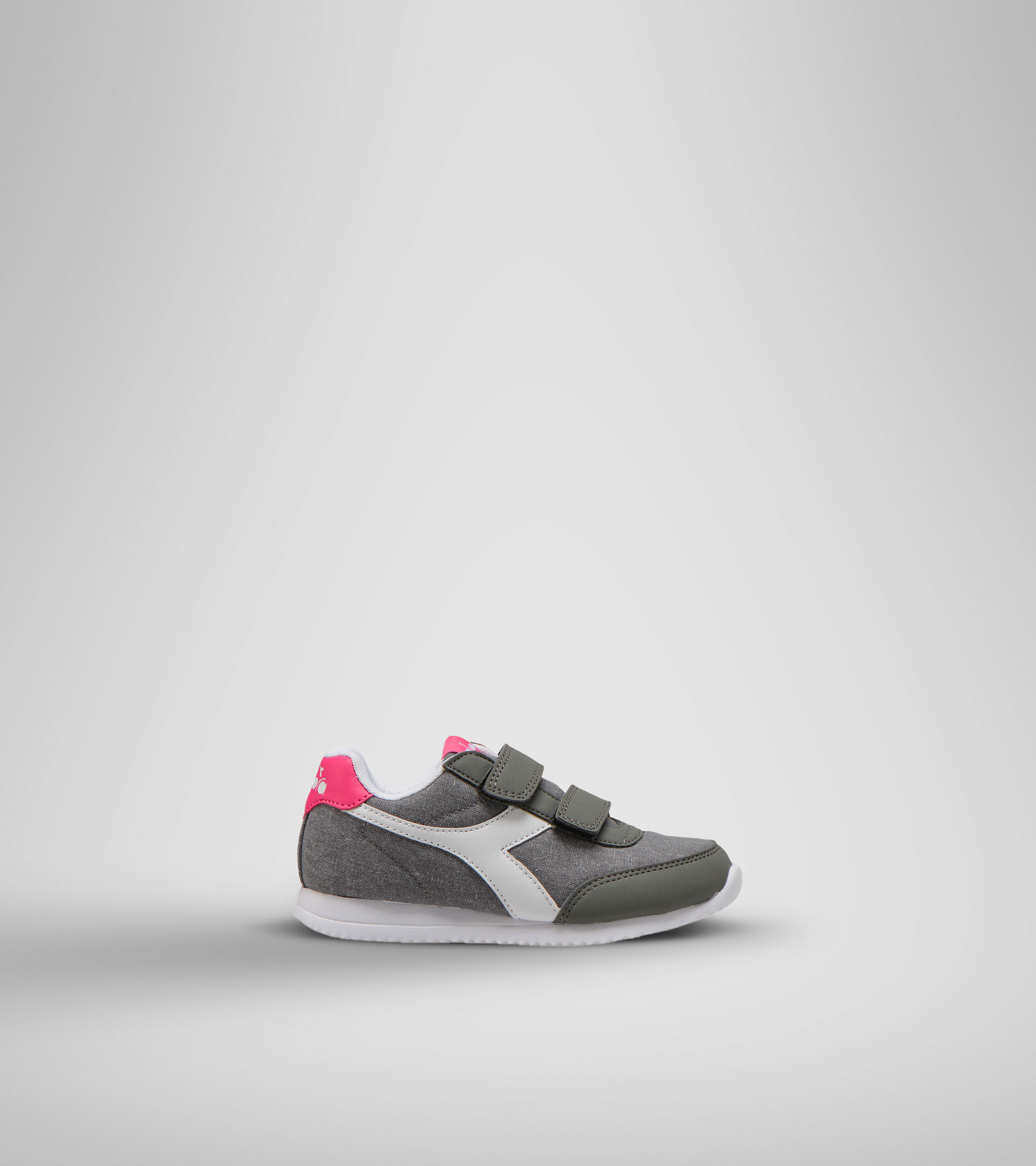 Sports shoes - Kids 4-8 years JOG LIGHT PS CHARCOAL GRAY/FANDANGO PINK - Diadora