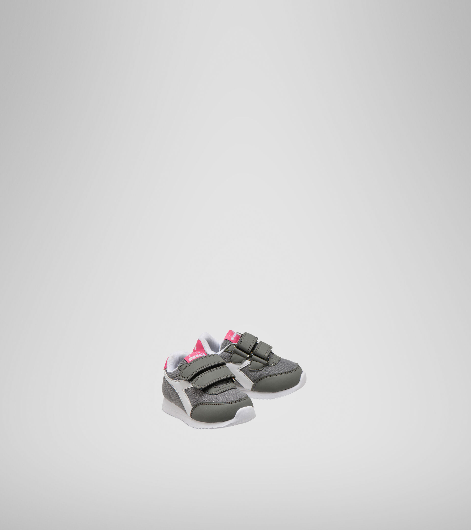 Chaussures de sport - Bambins 1-4 ans JOG LIGHT TD GRIS CHARBON/FANDANGO ROSE - Diadora