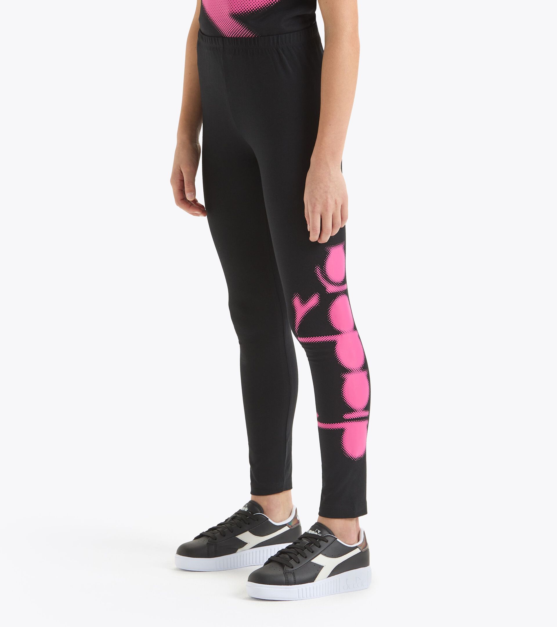 Leggings - Fille
 JG.LEGGINS LOGO PIXEL NOIR - Diadora