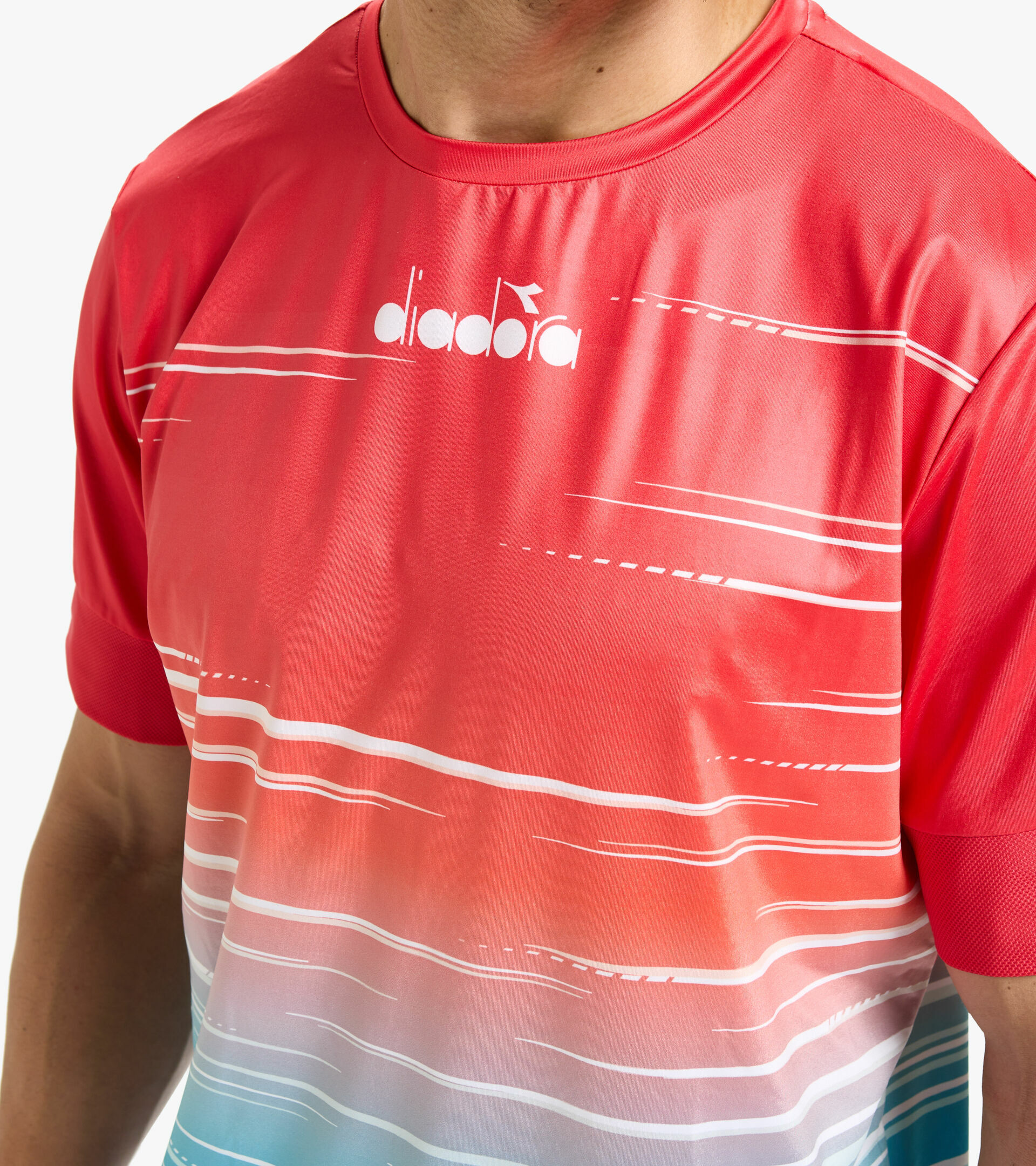 Camiseta de tenis - Hombre SS T-SHIRT ICON AMANECER LAGUNA - Diadora