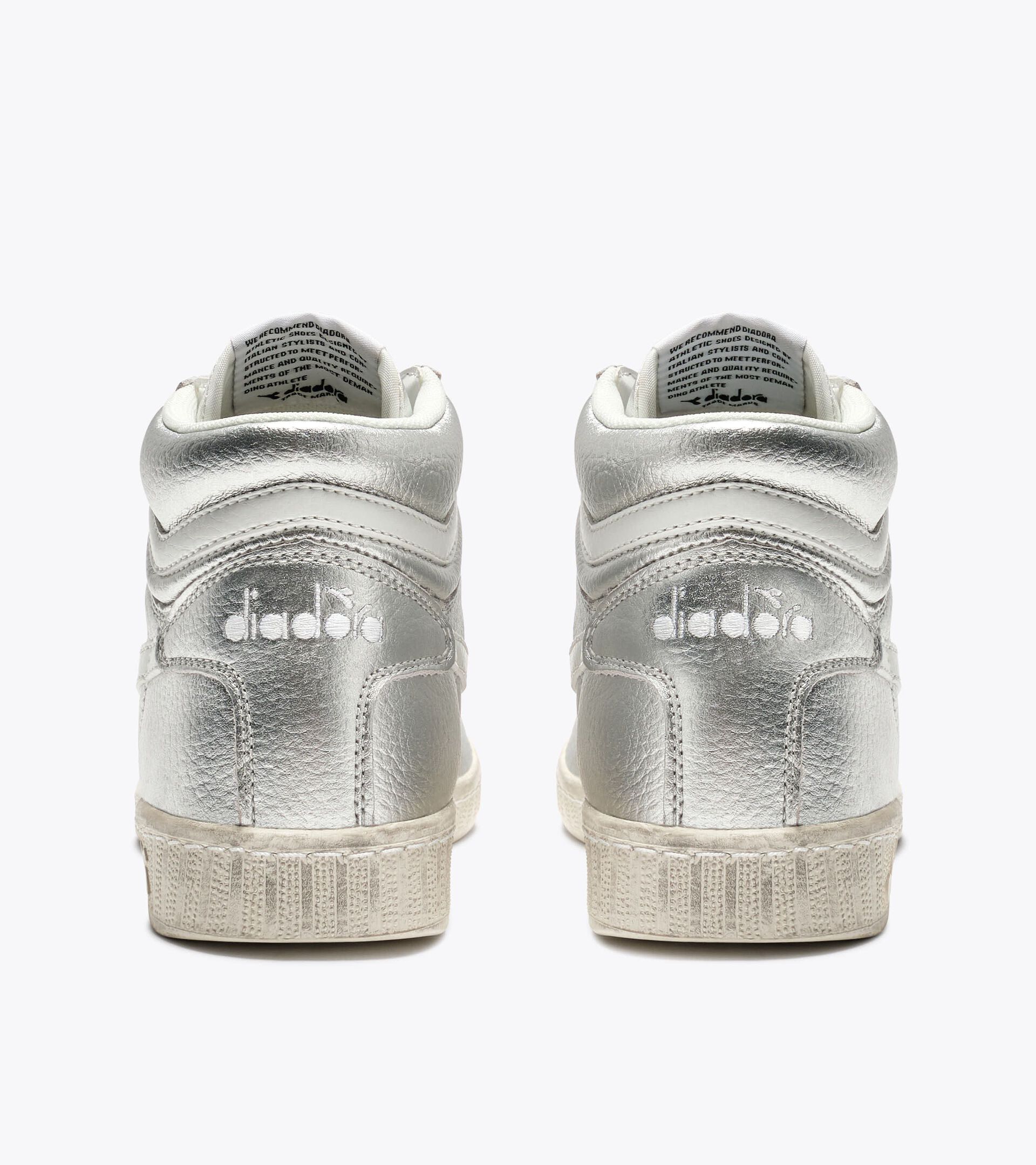 Retro-tennis sneaker - Women&rsquo;s GAME HIGH AURA WN SILVER - Diadora