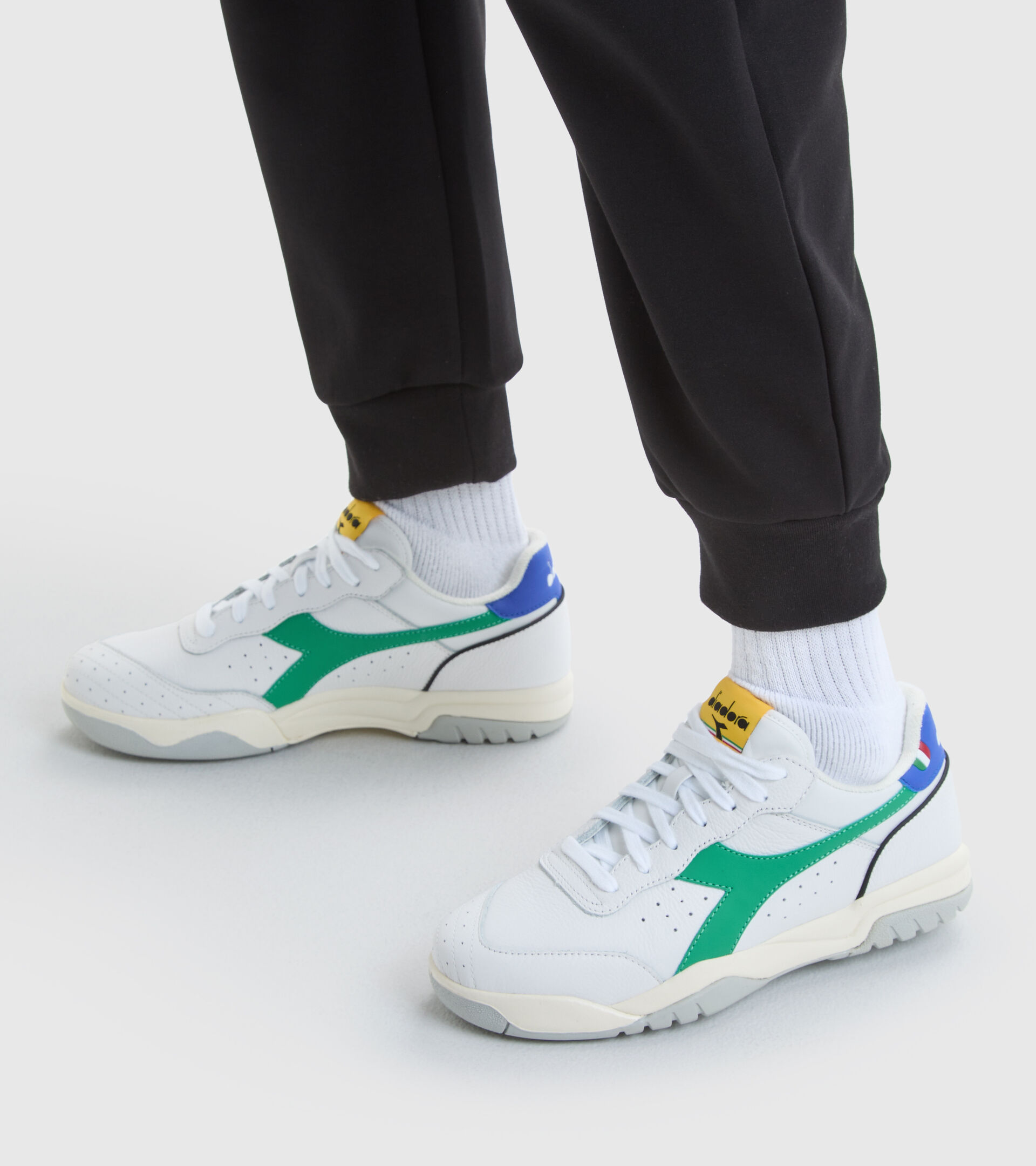 Chaussures de sport - Unisexe MAVERICK H.O.C. BLC/SIMPLEMENT VERT/BLEU ECLAT - Diadora