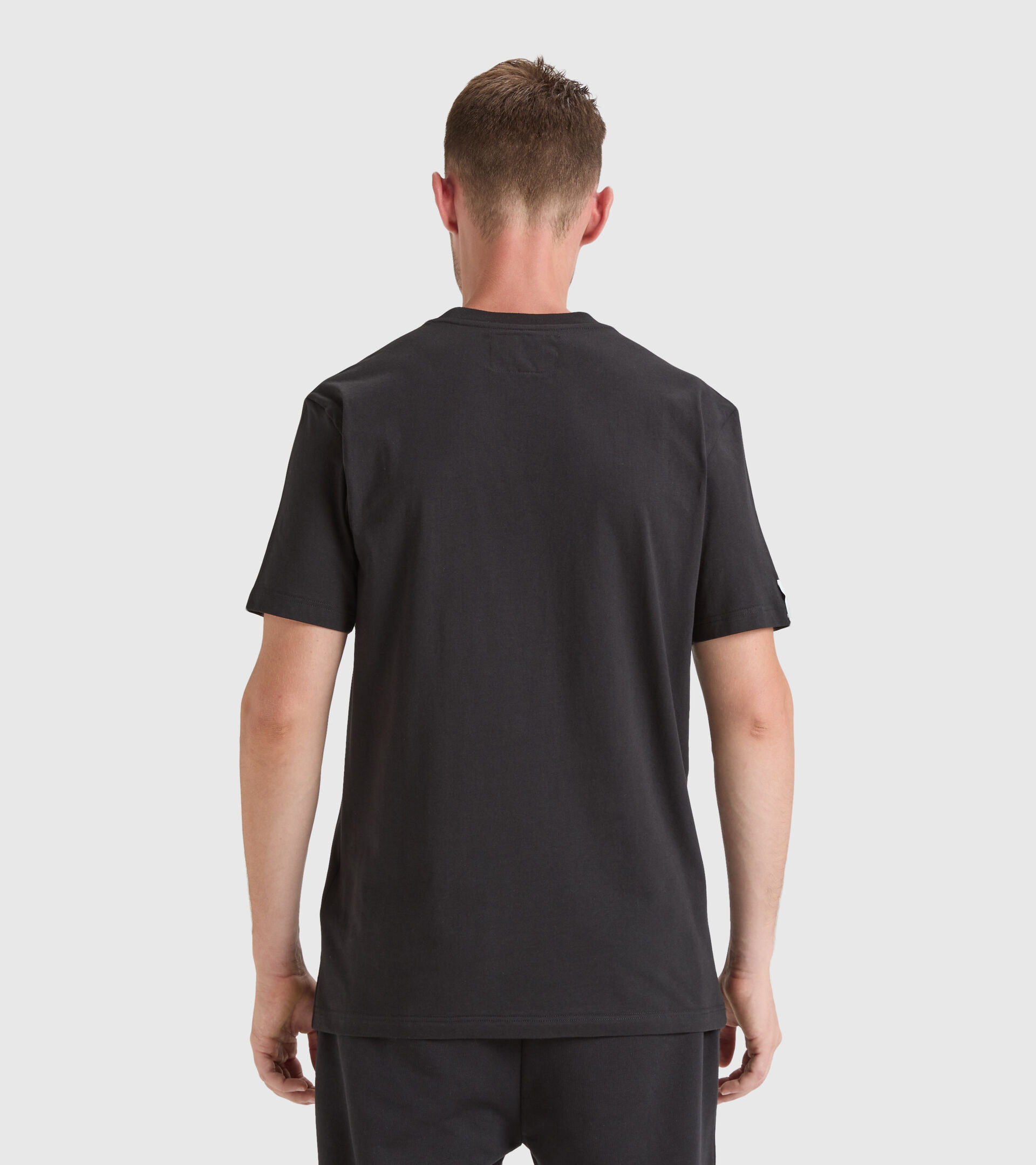 Cotton T-shirt - Made in Italy - Men T-SHIRT SS MII BLACK - Diadora