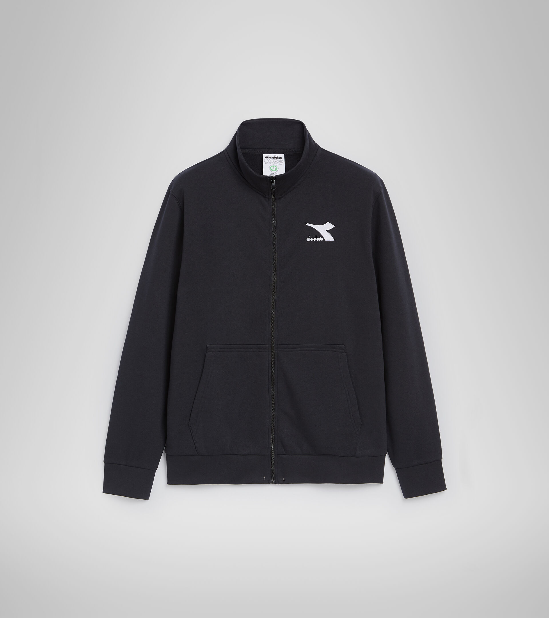 Crew-neck sweatshirt - Men SWEAT FZ CORE BLACK - Diadora