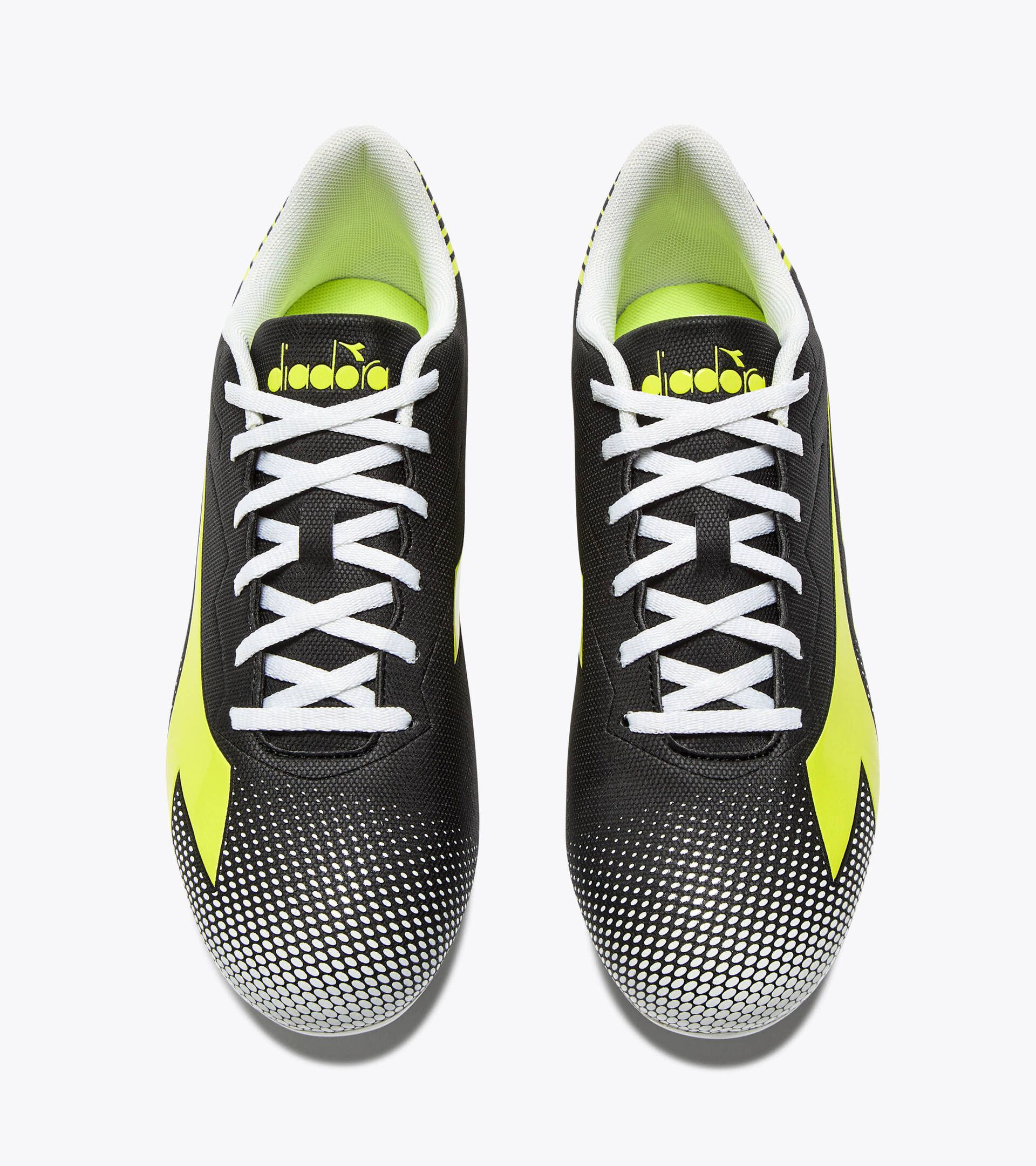 Scarpa da calcio per terreni compatti - Uomo PICHICHI 8 MG14 NERO/GIALLO FLUO DIADORA - Diadora