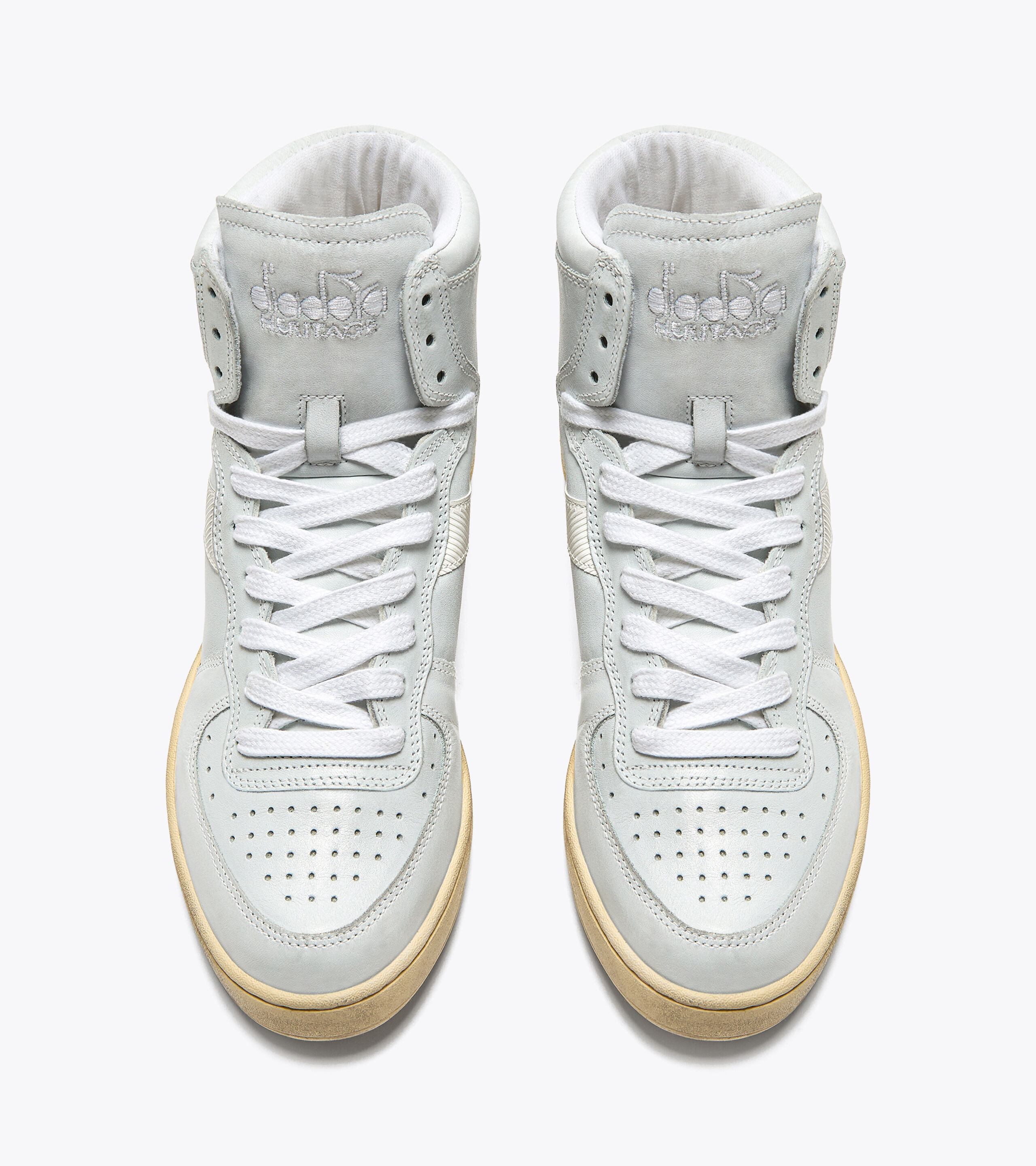 diadora mi basket used green