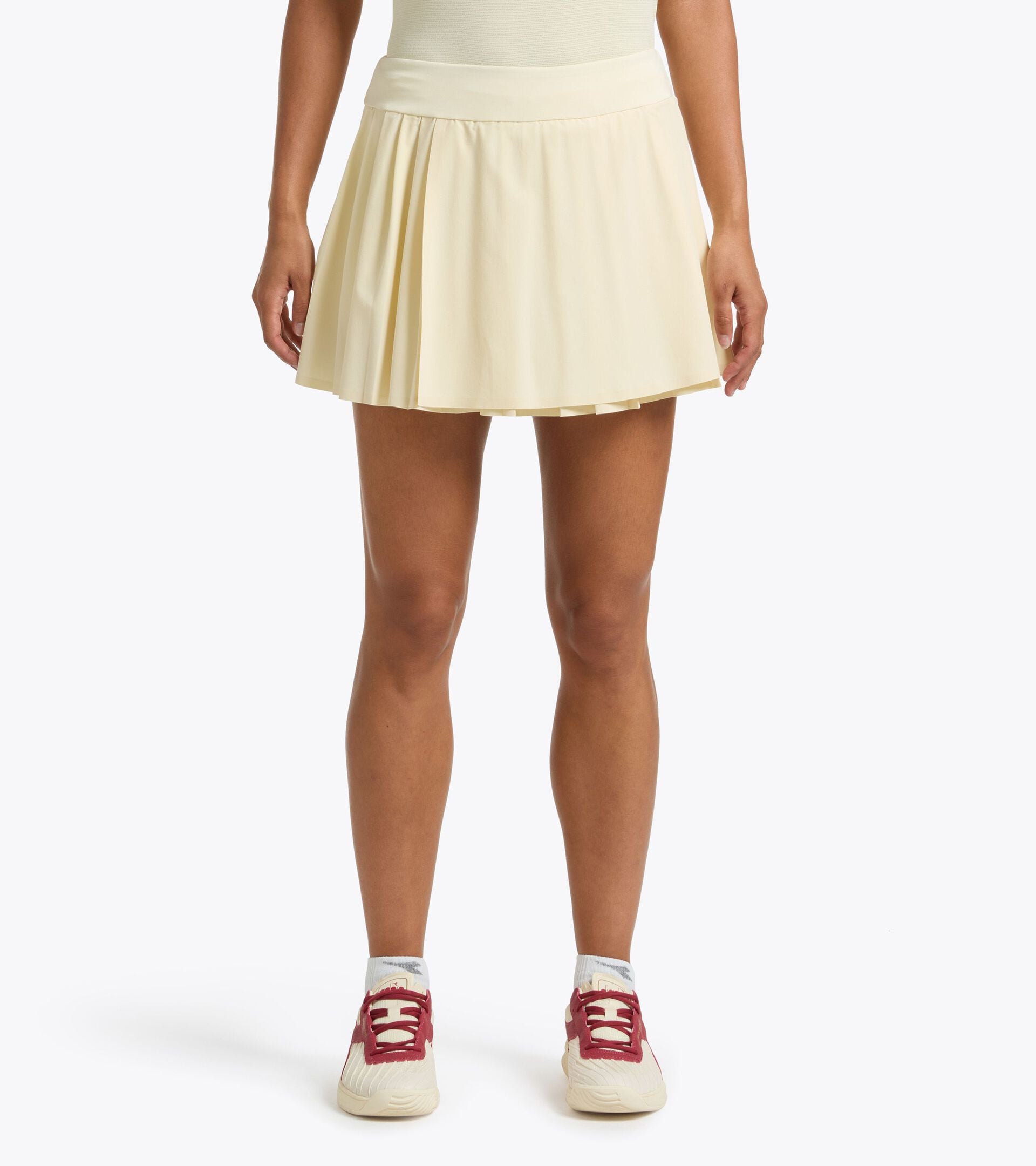 Technical Skirt with FIBRAZERO Technology - Racing - Women&rsquo;s L. SKIRT FIBRAZERO BEIGE SHIFTY - Diadora