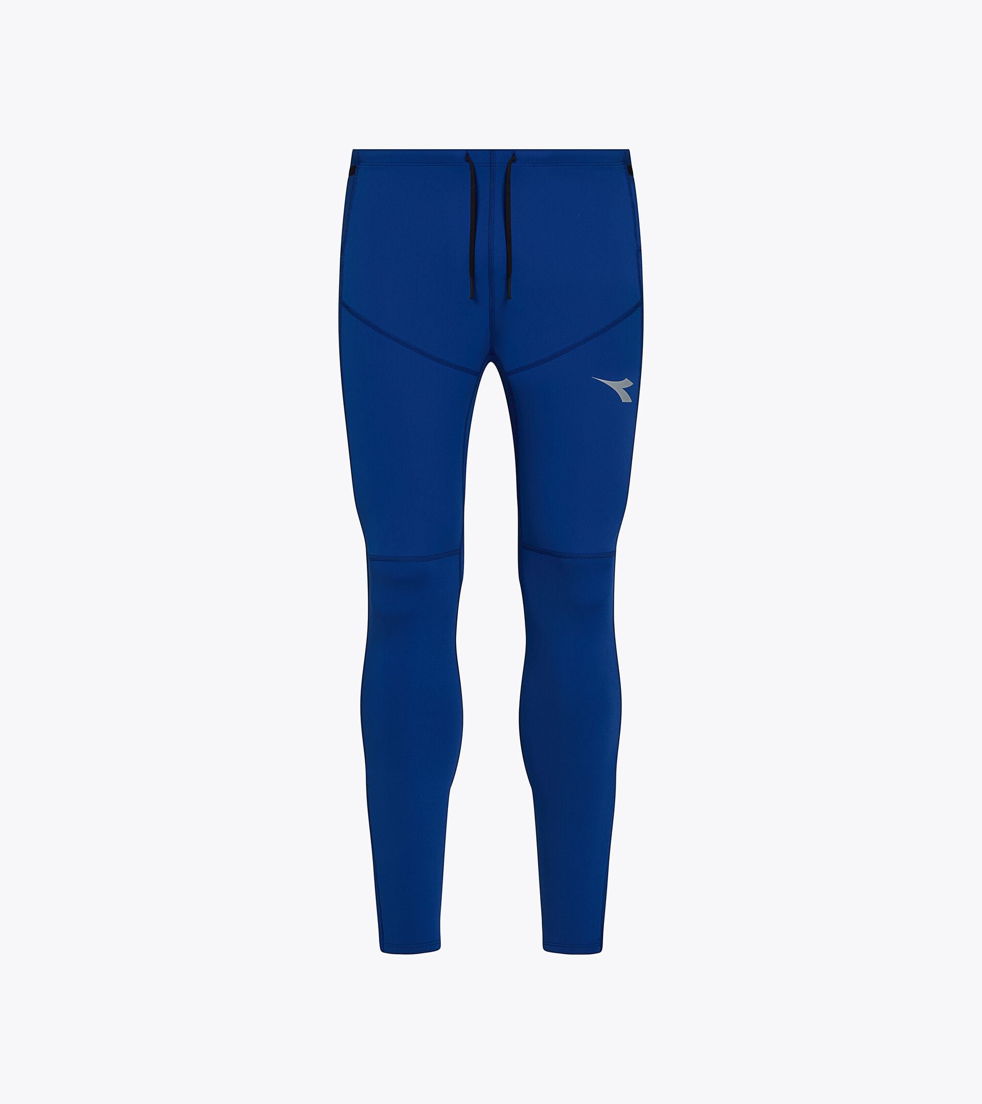 Mallas termorreguladoras con tejido FIBRAZERO - Running Winter Protection - Hombre RUN TIGHTS WINTER FIBRAZERO AZUL LIMOGES - Diadora