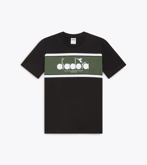 T-SHIRT SS LOGO, ROTGUSSGRÜN T-Shirts - alle Geschlechter T-SHIRT SS LOGO ROTGUSSGRÜN - Diadora