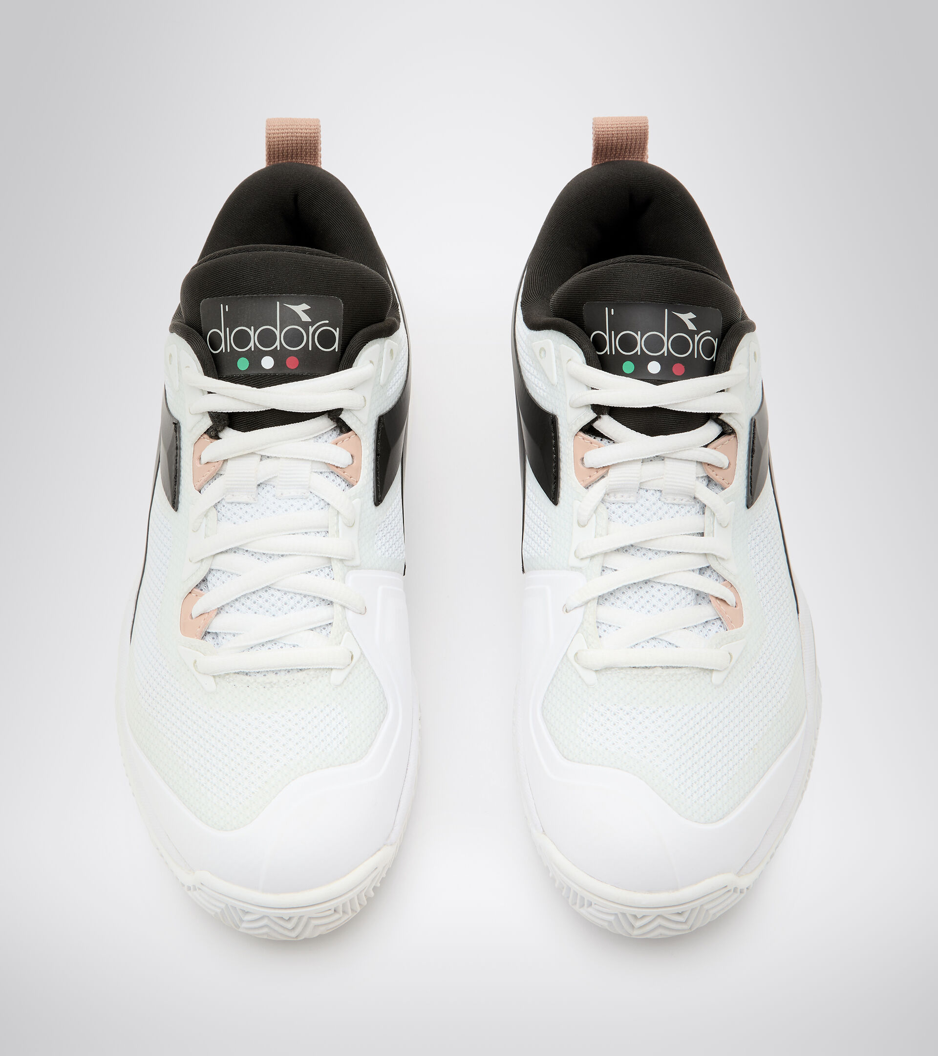 Footwear Sport DONNA SPEED BLUSHIELD 5 W CLAY WHITE/SILVER/BLACK. Diadora