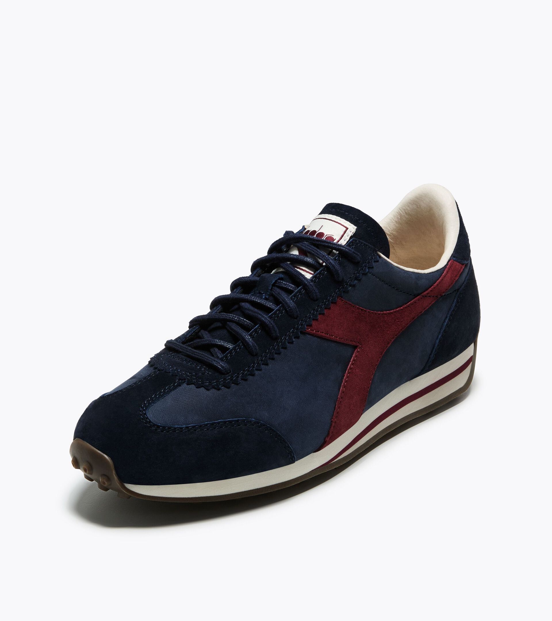 Leather Sneaker - Low-Profile - All-gender RALLY WAXED NAVY TUAREG - Diadora