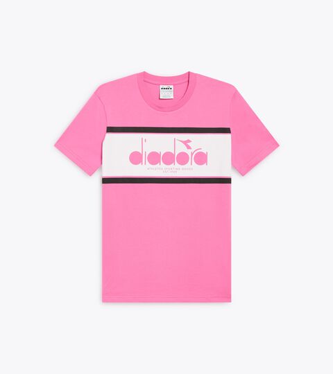 T-shirt - All-Gender
 T-SHIRT SS LOGO WILD PINK - Diadora