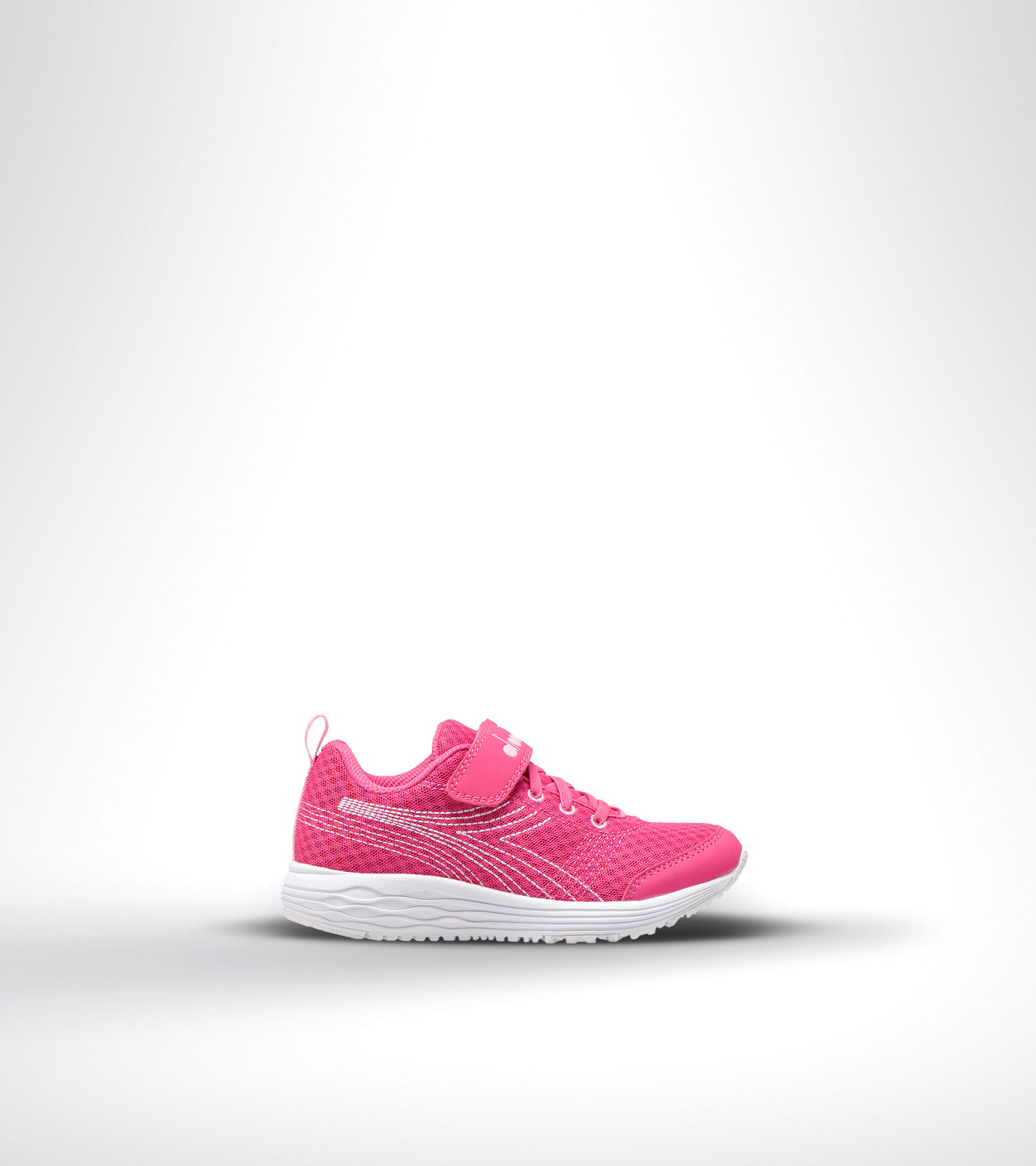 Chaussures de running - Unisexe enfant FLAMINGO 6 JR ROSA FUCSIA/BIANCO - Diadora