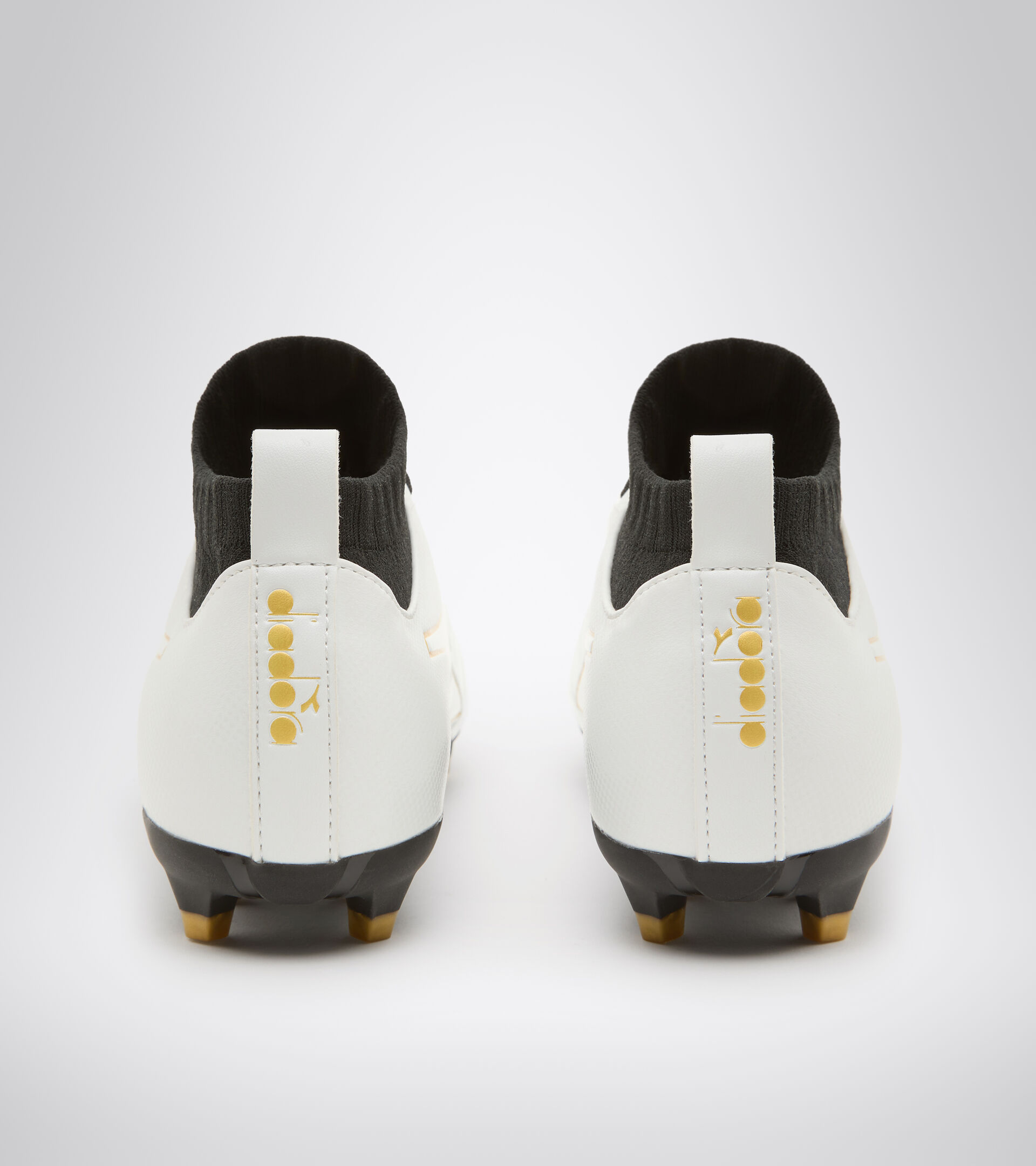 Firm ground football boot BRASIL ELITE R LP12 WHITE/GOLD - Diadora