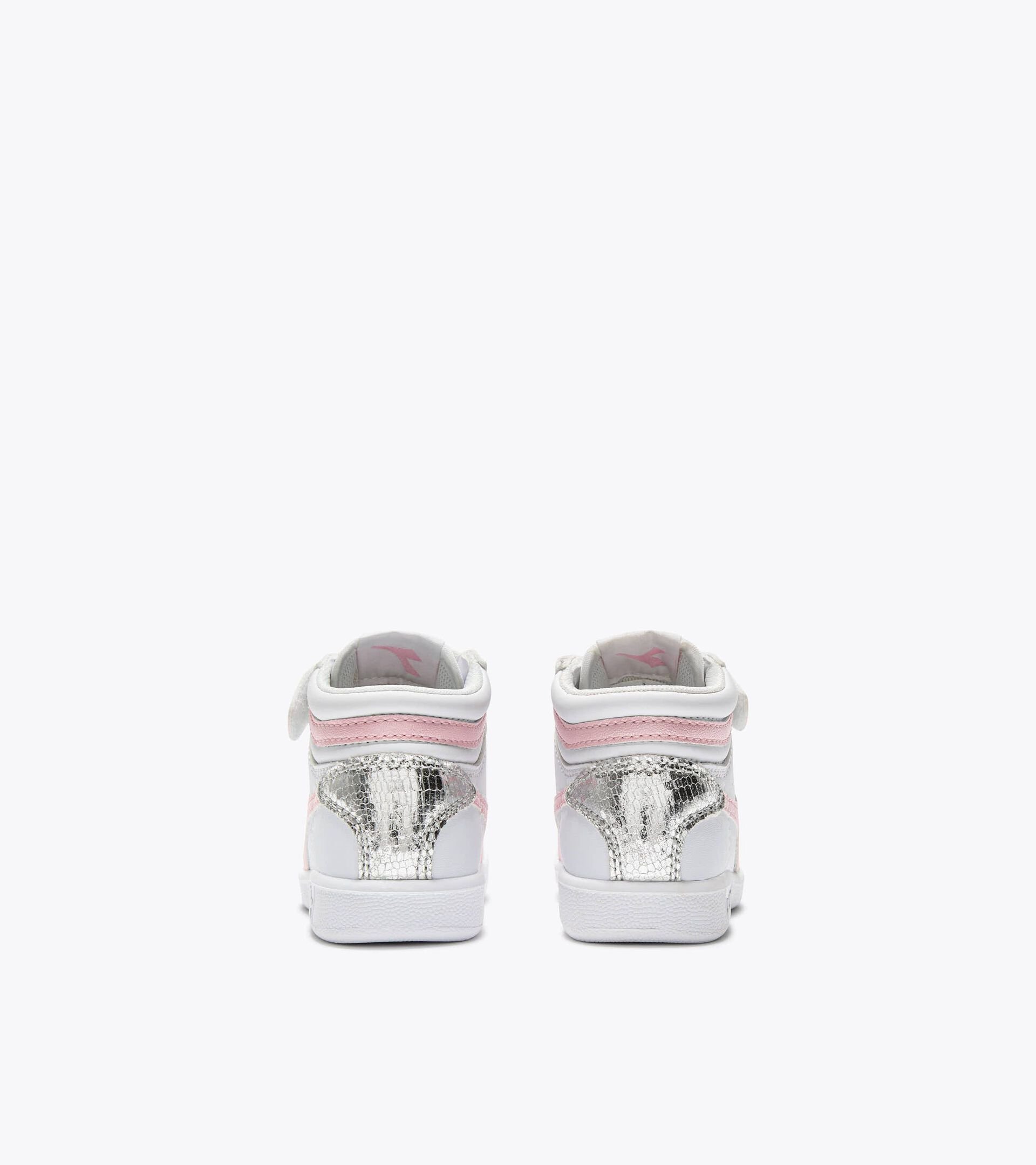 Sports shoes - Toddlers 1-4 years GAME P HIGH BALLET TD WHITE/PINK LADY - Diadora