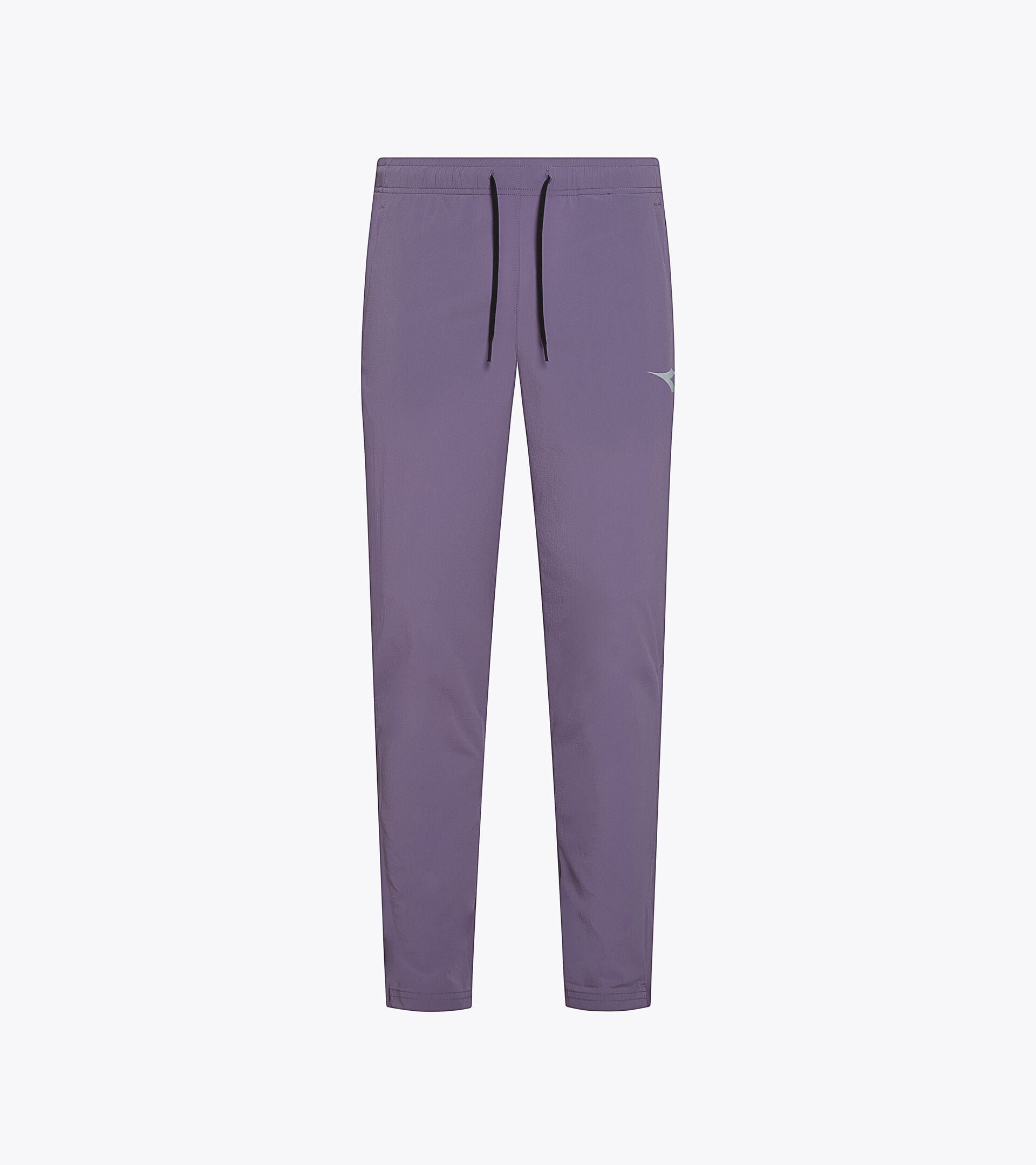 Running Trousers - Training - Men&rsquo;s TECH PANTS VIOLET GRAPE COMPOTE - Diadora