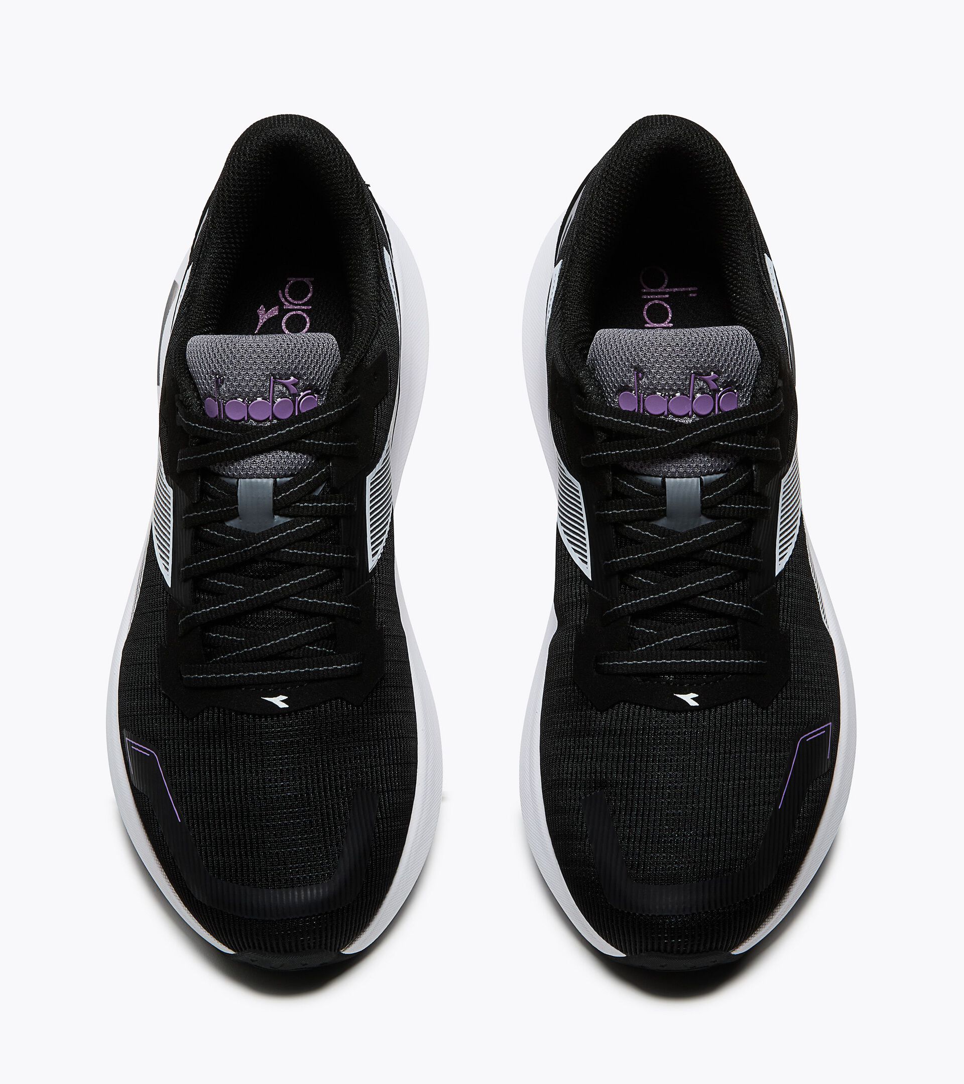 Neutraler Laufschuh - Damen STRADA 4 W SCHWARZ/WIESS - Diadora