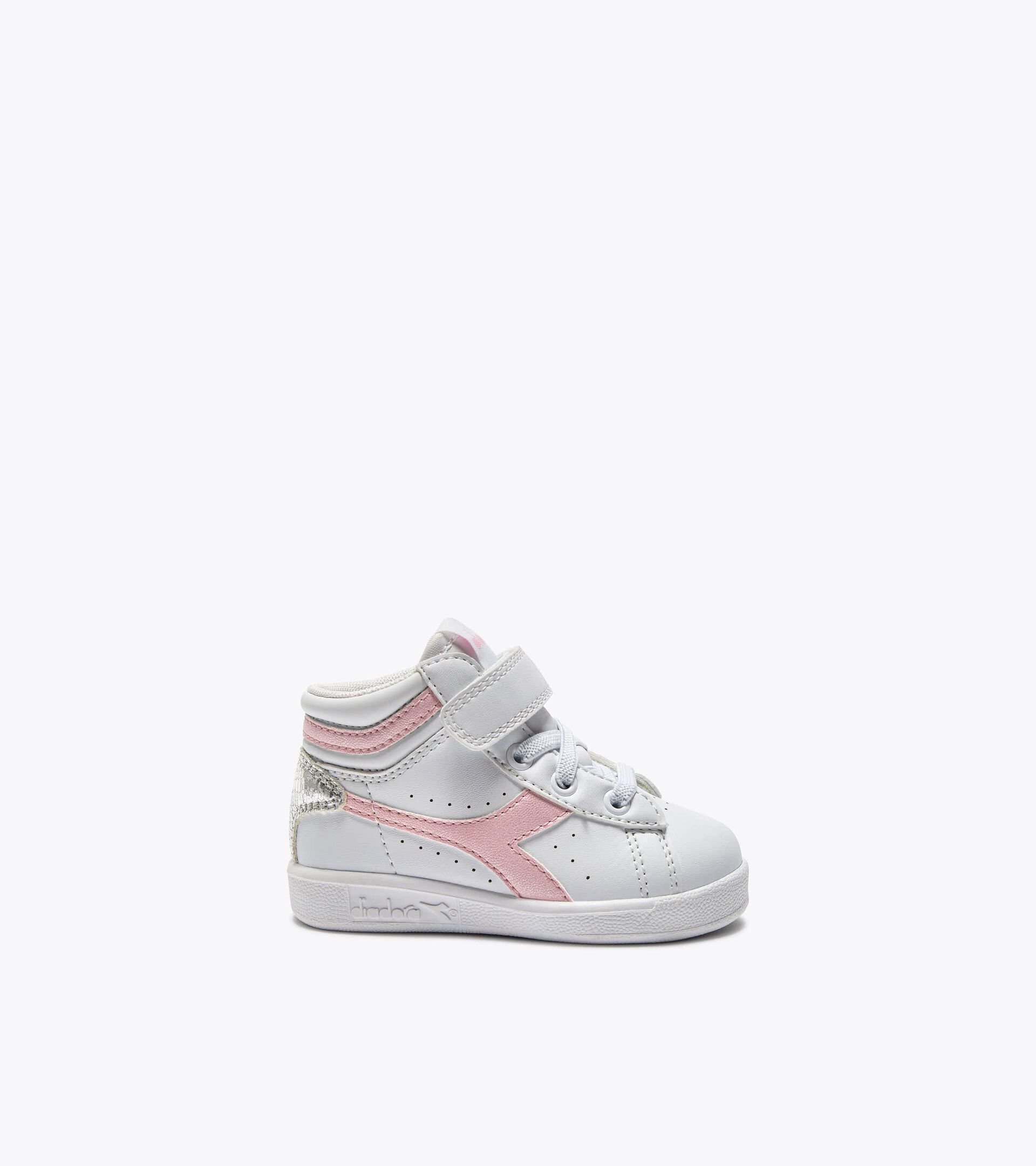 Sports shoes - Toddlers 1-4 years GAME P HIGH BALLET TD WHITE/PINK LADY - Diadora