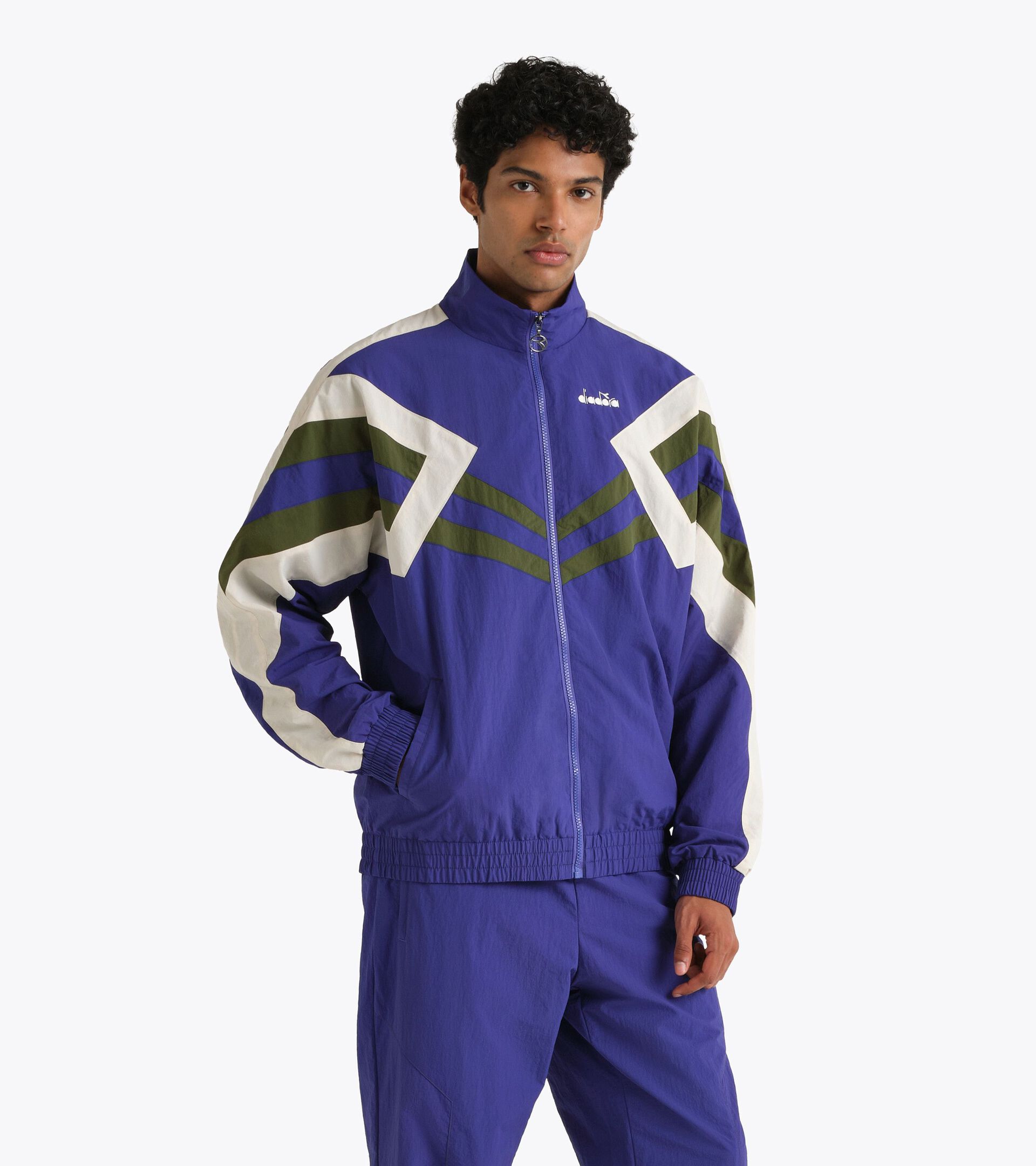 Track Jacket Legacy - F&uuml;r alle Geschlechter
 TRACK JACKET LEGACY MAZARINBLAU - Diadora