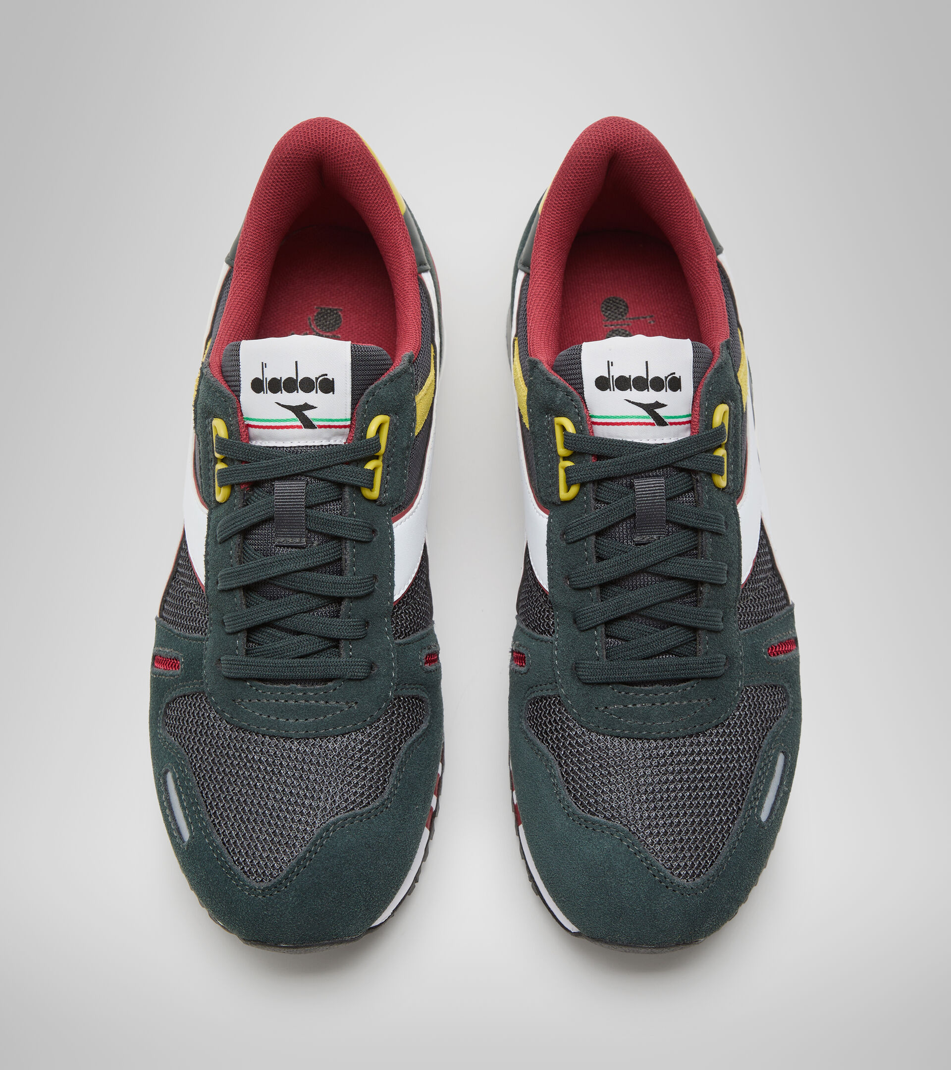Sports shoe - Men TITAN STEEL GRAY/JET SET - Diadora