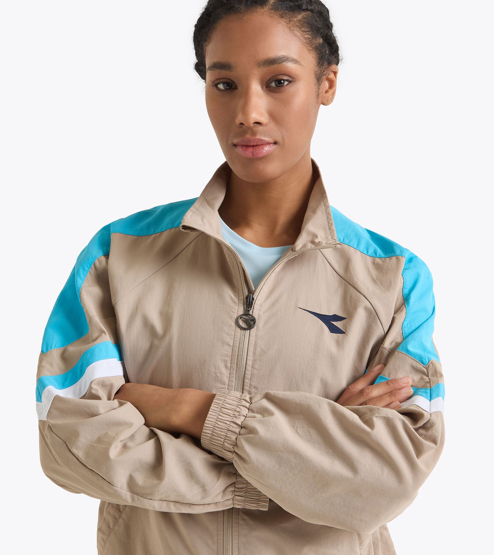 Tennis jacket - Competition - All-Gender
 U. TRACK JACKET ICON HUMUS - Diadora