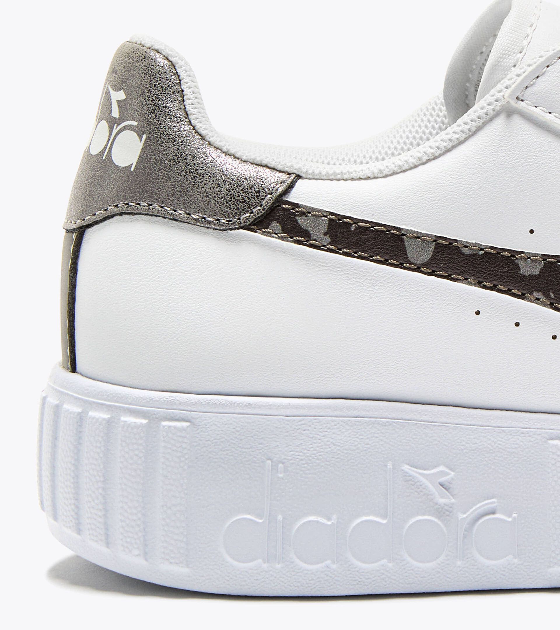 Sports shoes - Youth 8-16 years GAME STEP MOON GS ICE GRAY - Diadora