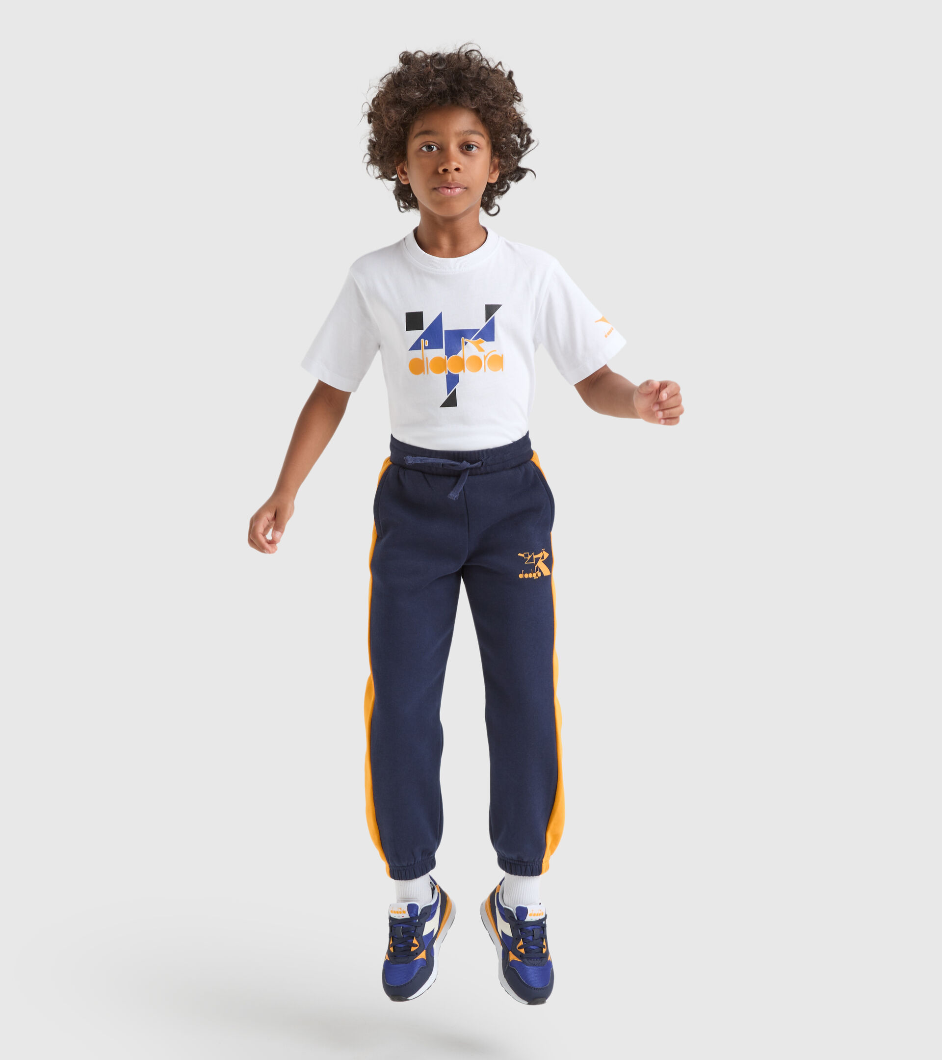 Pantaloni sportivi - Bambino JB.PANTS CUFF TWISTER BLU CLASSICO - Diadora