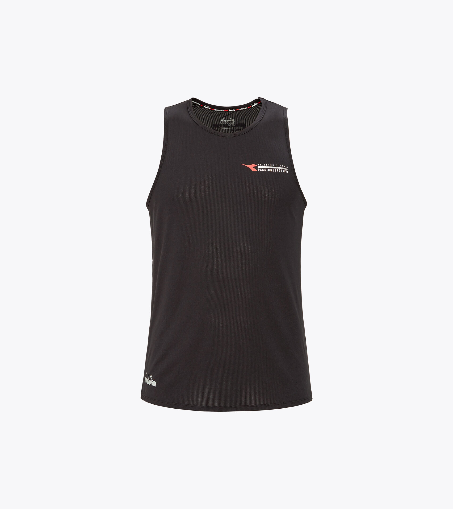 Running tank - Men SUPER LIGHT TANK BE ONE BLACK - Diadora