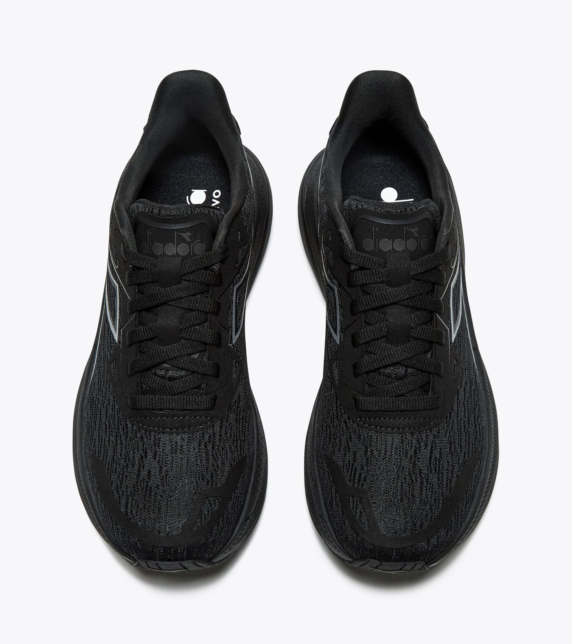 Running shoe - Comfort and stability - Men's NUCLEO 2 BLACK/BLACK - Diadora