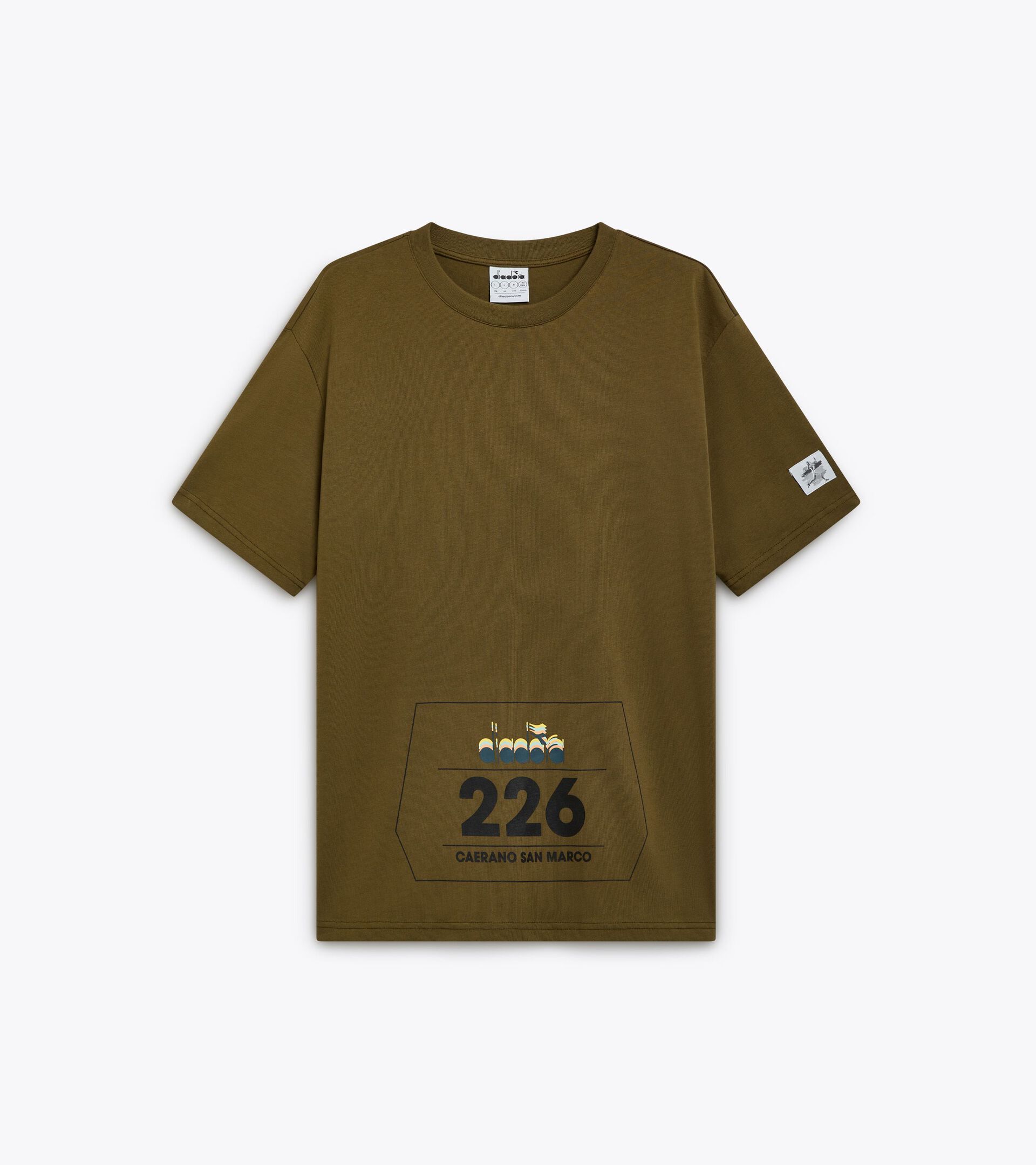 T-shirt - Gender Neutral T-SHIRT SS G.D. 1984 (226) KIWI GREEN - Diadora