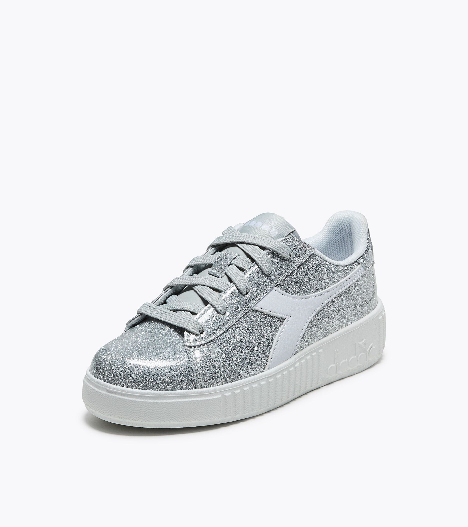 Shoes - Boys and girls - 4-8 years GAME STEP DIAMOND PS SILVER - Diadora