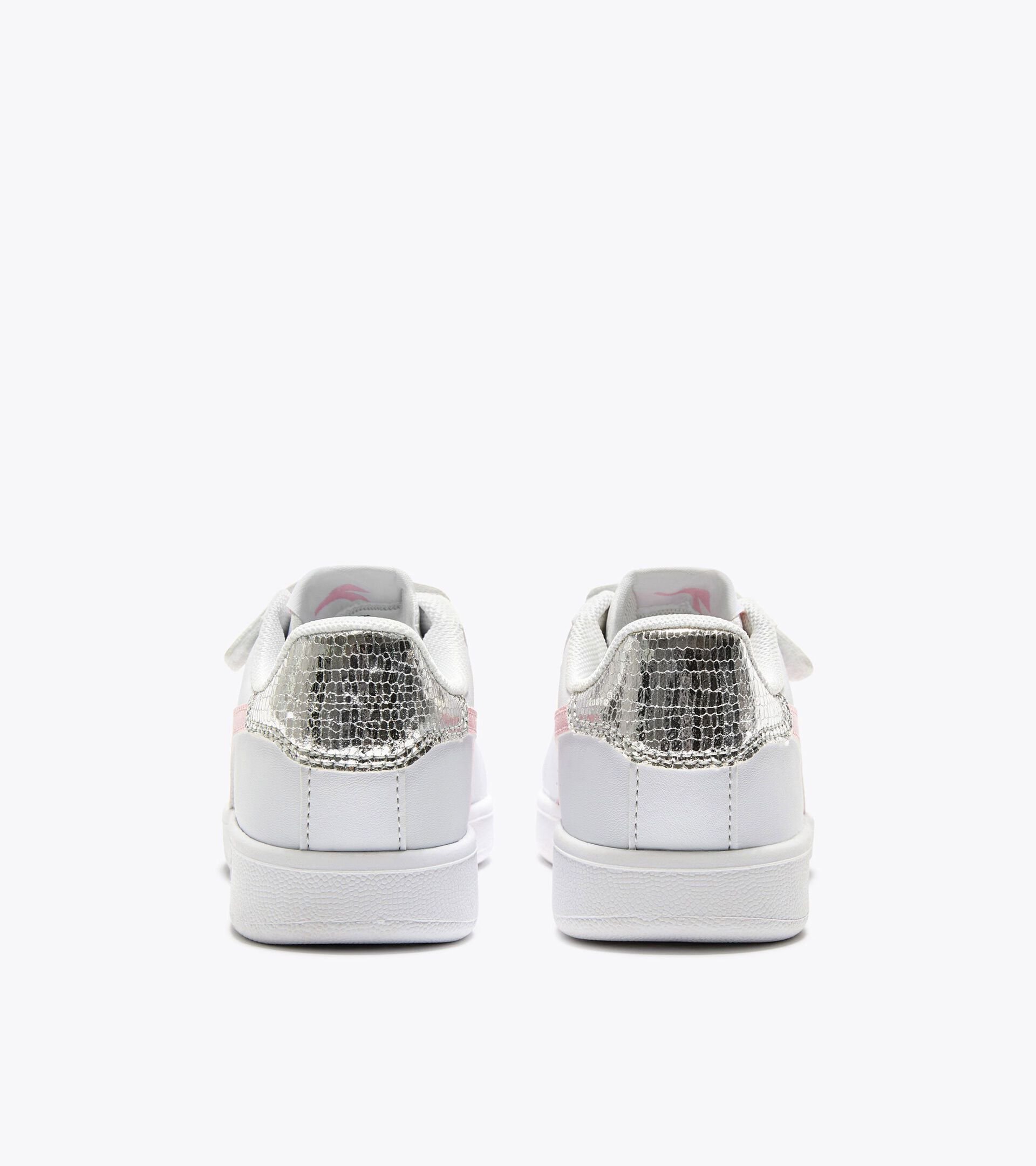 Sports shoes - Kids 4-8 years GAME P BALLET PS WHITE/PINK LADY - Diadora
