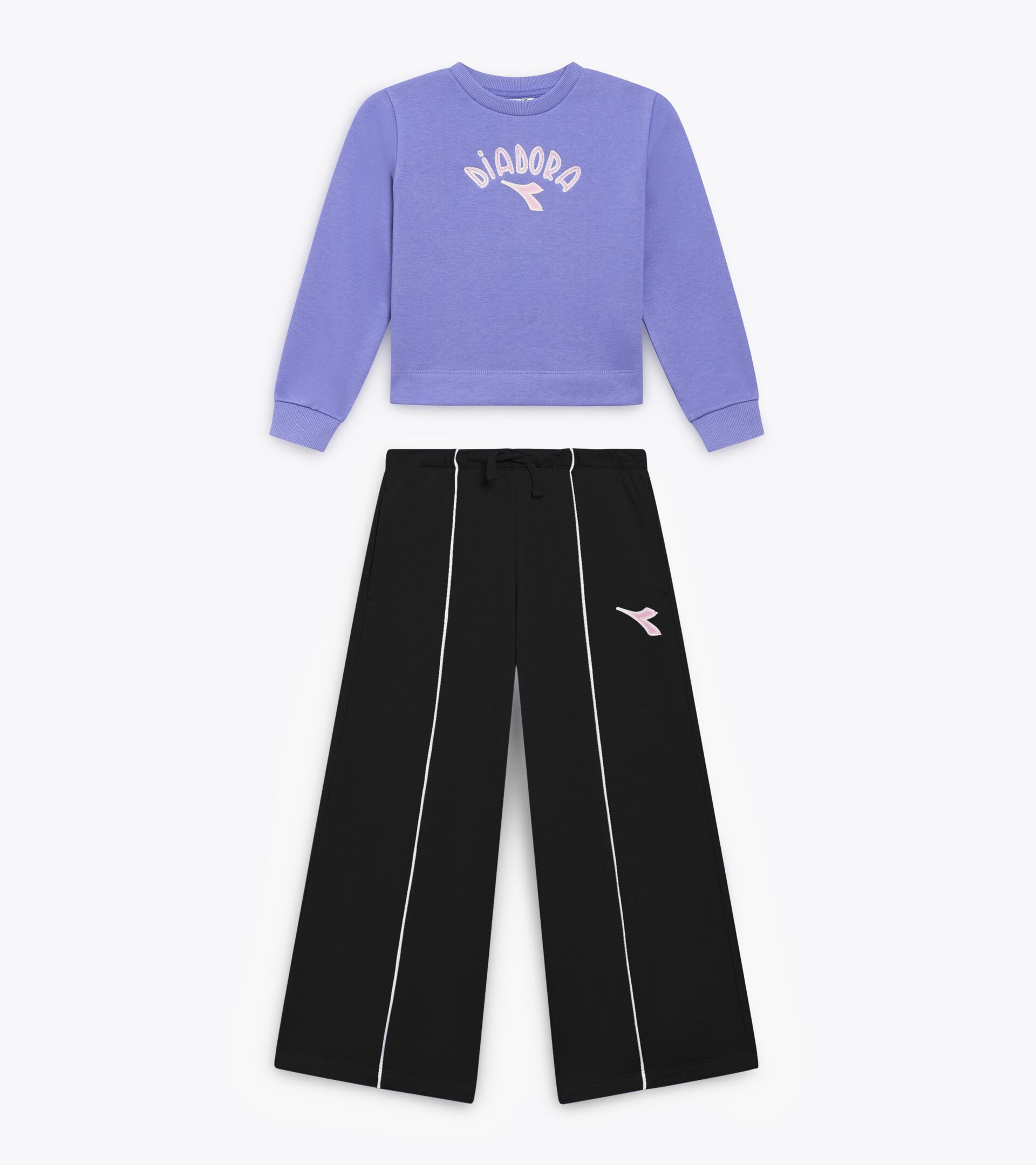 Ensemble survêtement - Ado fille JG. TRACKSUIT (BR) IRIS FLEUR - Diadora