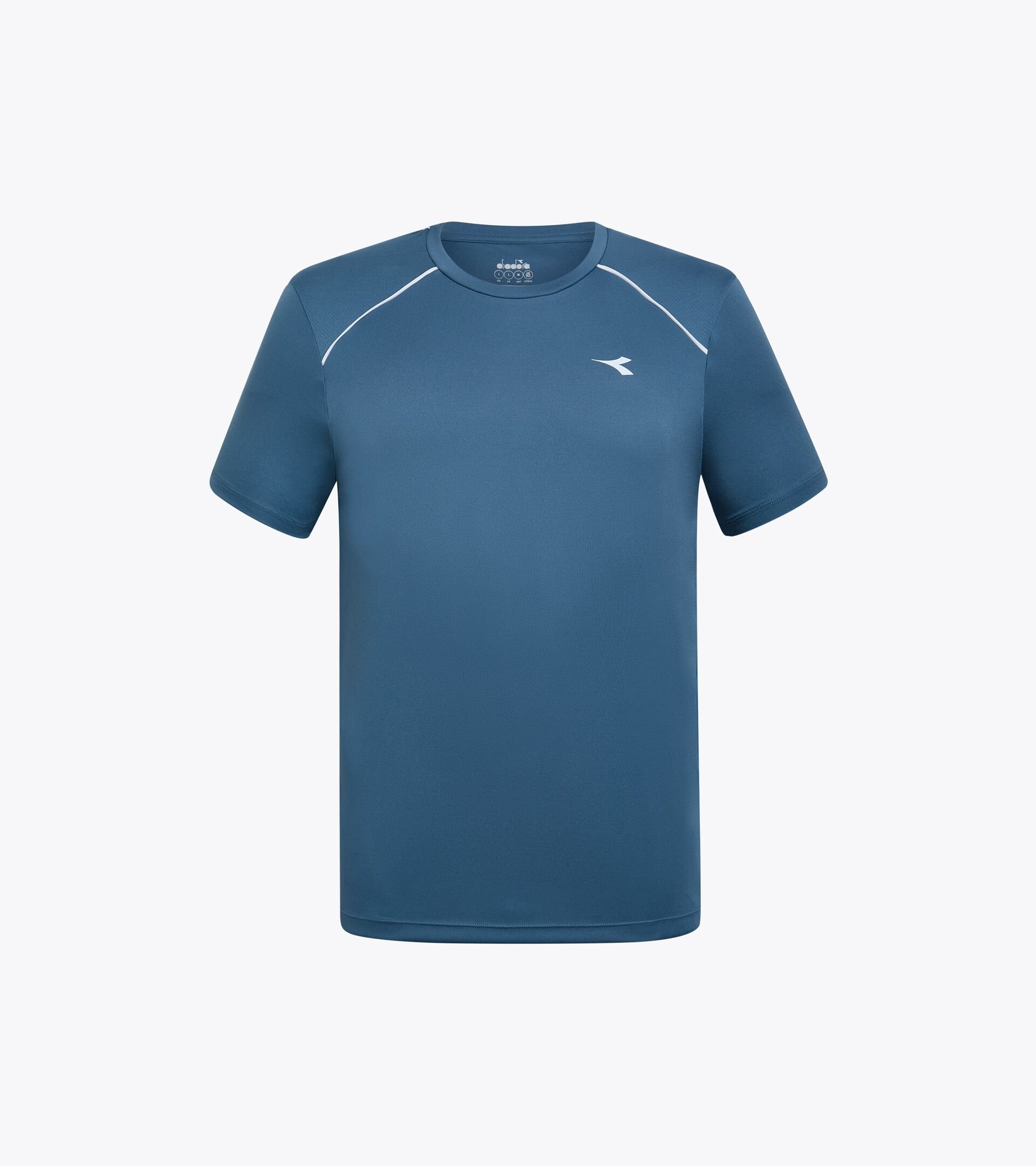 T-shirt da tennis - Uomo SS T-SHIRT CORE BLU VISTA OCEANO - Diadora